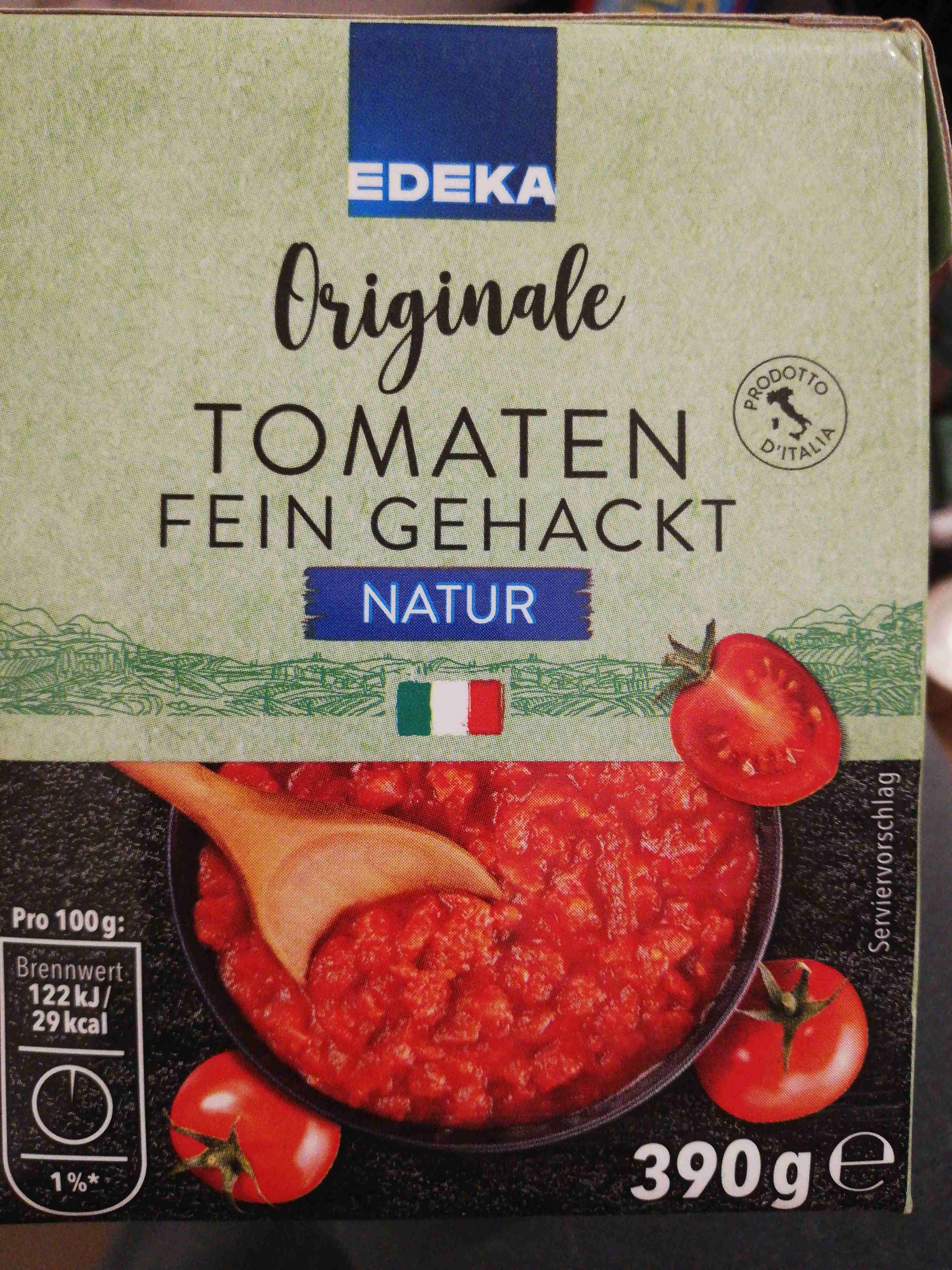 Tomaten fein gehackt natur