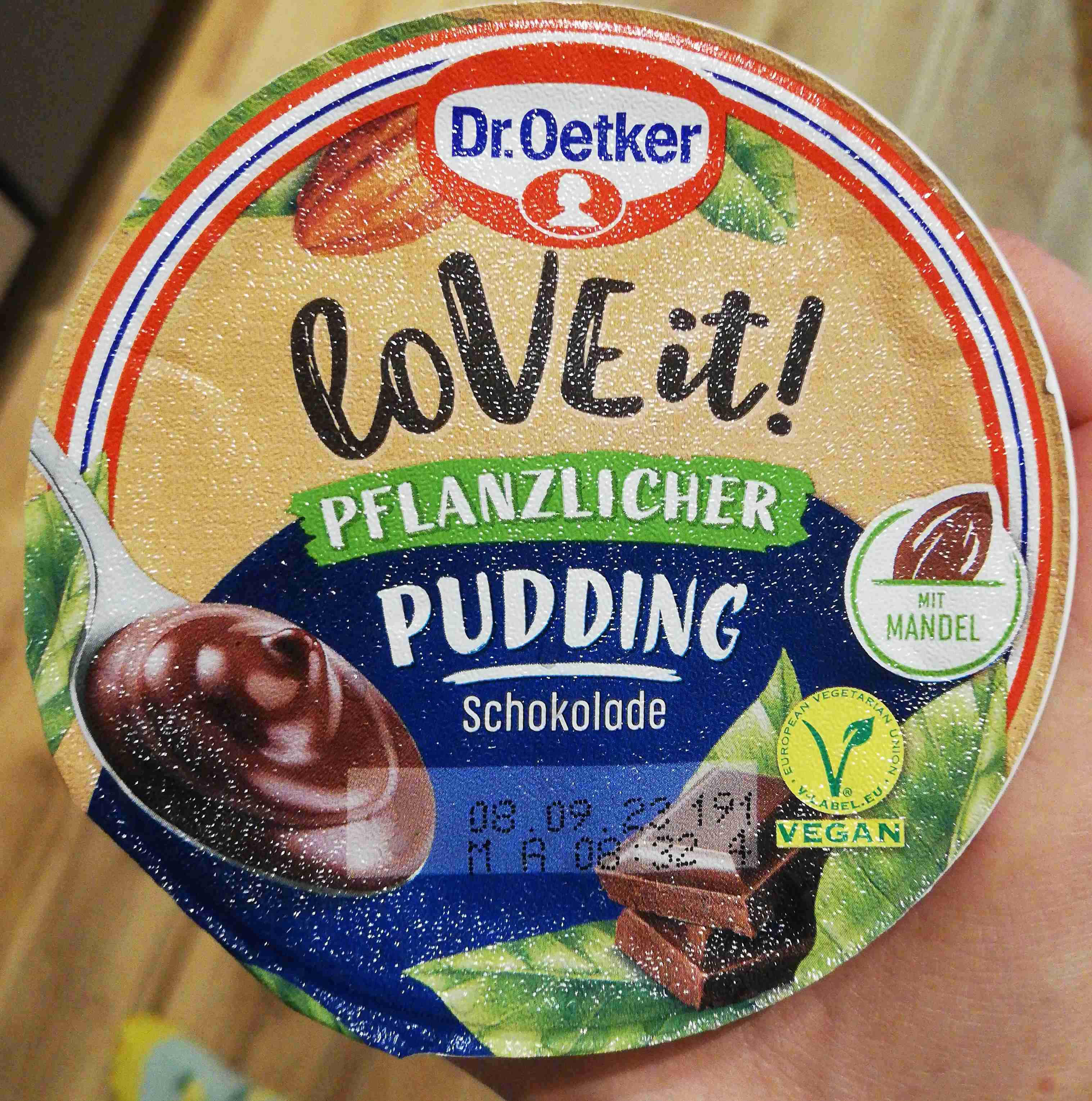 Love it pflanzlicher pudding 
