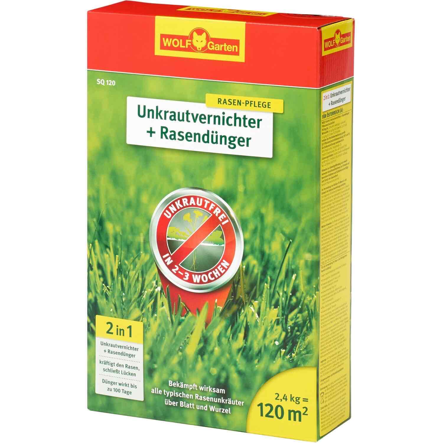 Unkrautvernichter + Rasendünger