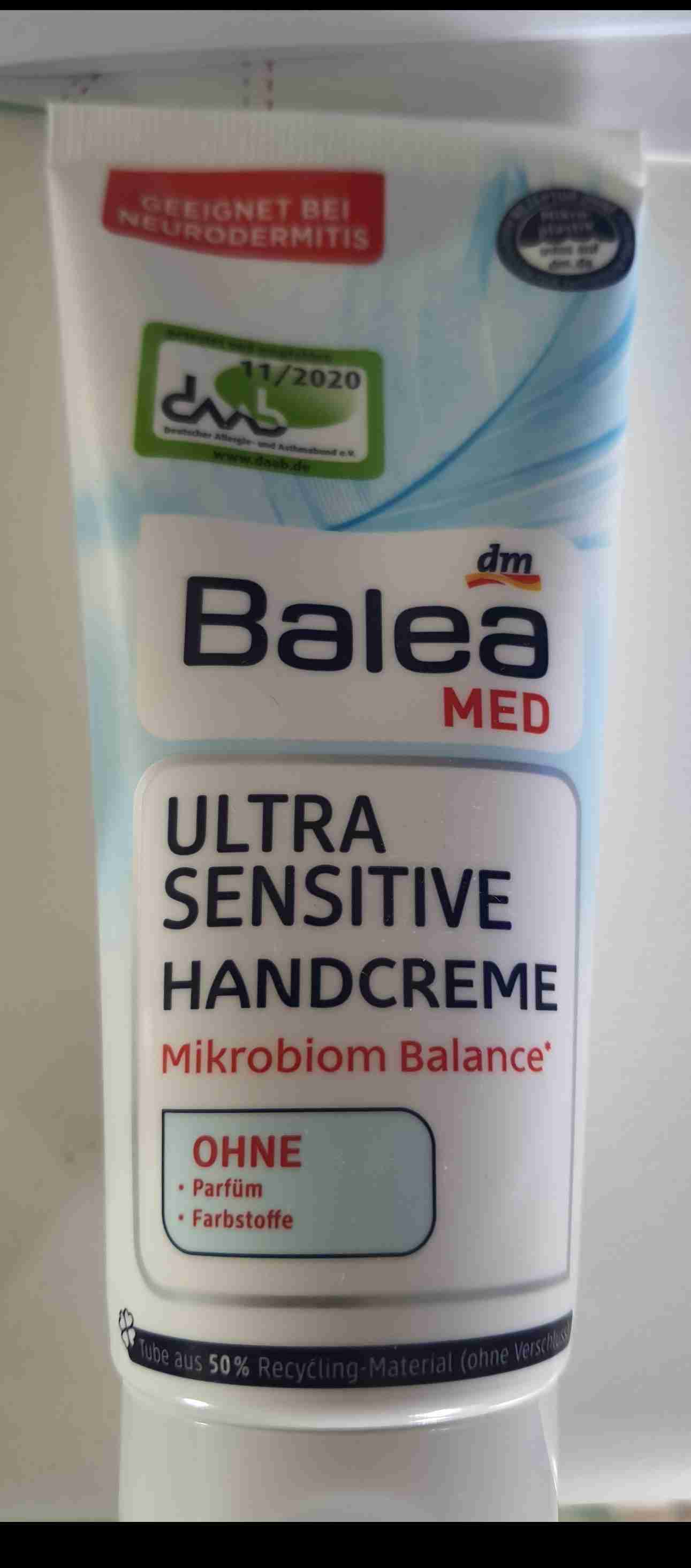 Ultra sensitive Handcreme