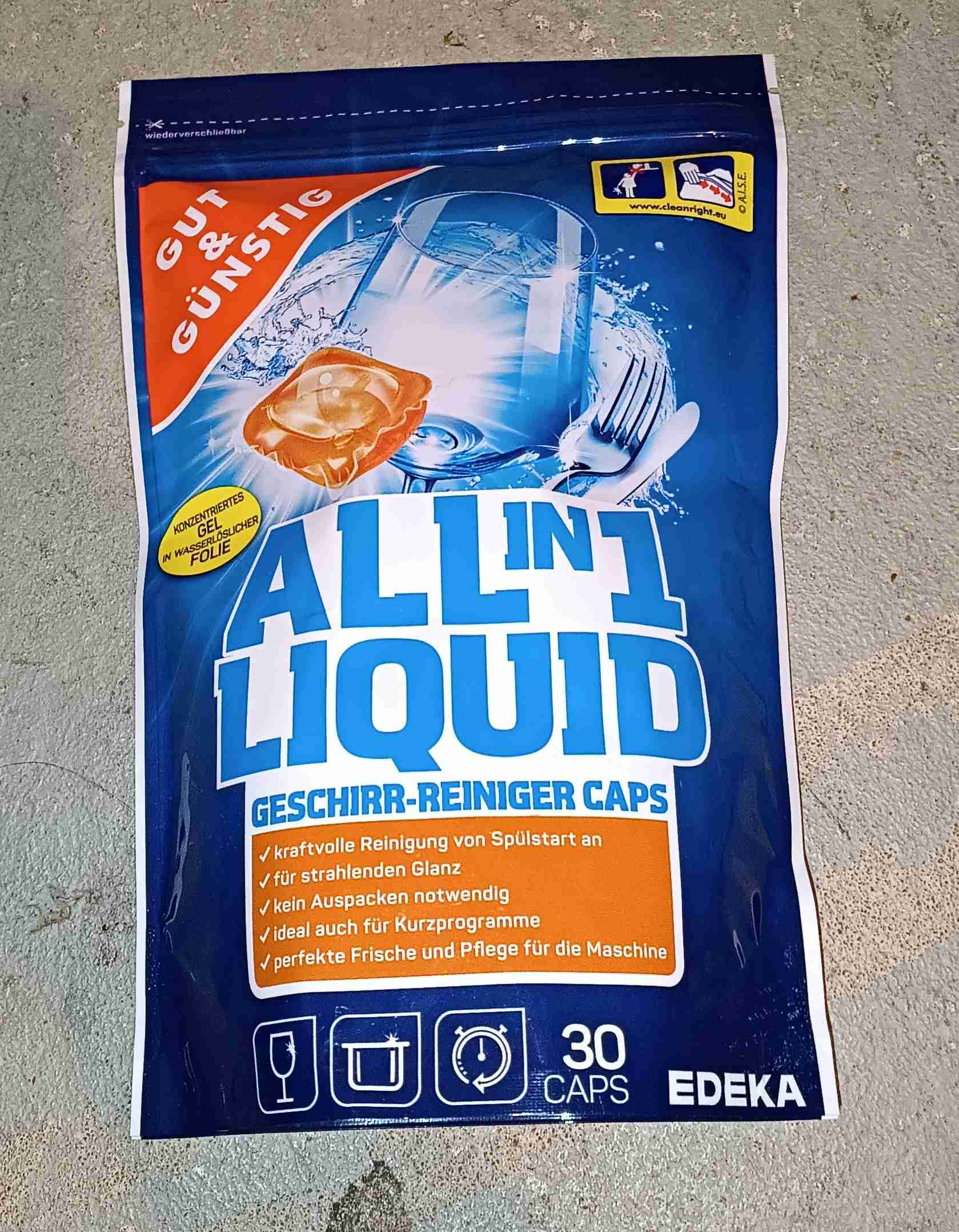 Geschirr Reiniger Tabs