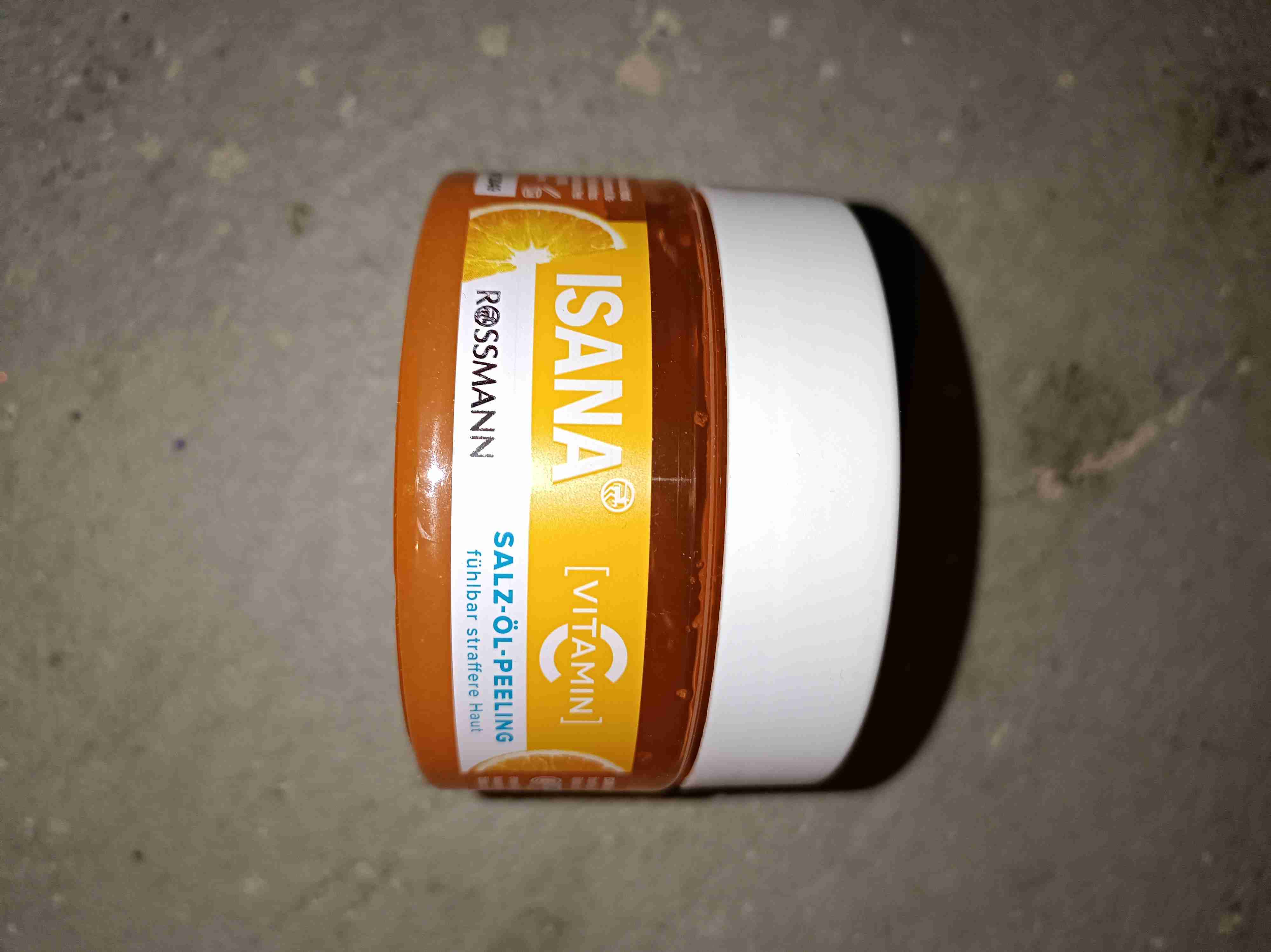 Salz öl peeling