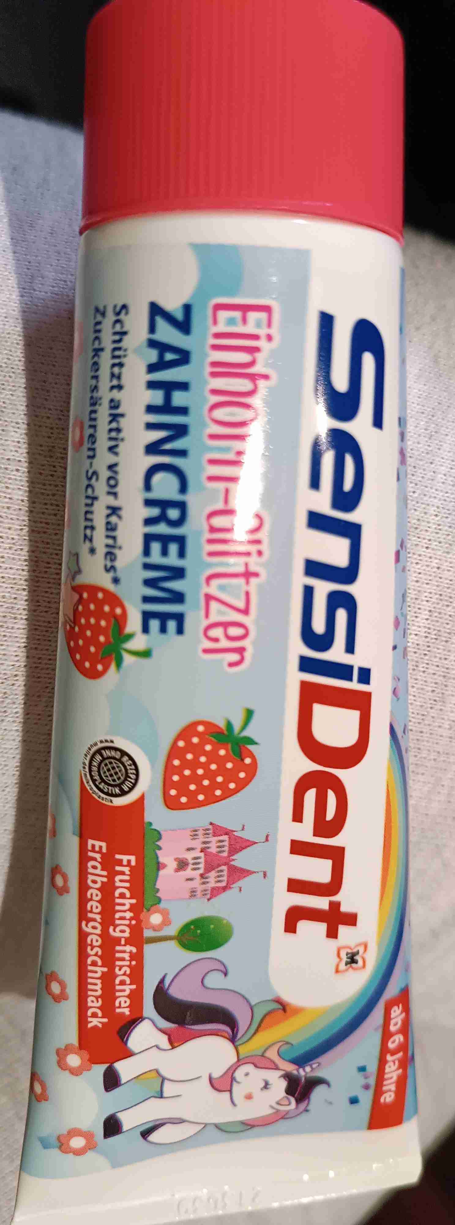 Glitzer Zahncreme 