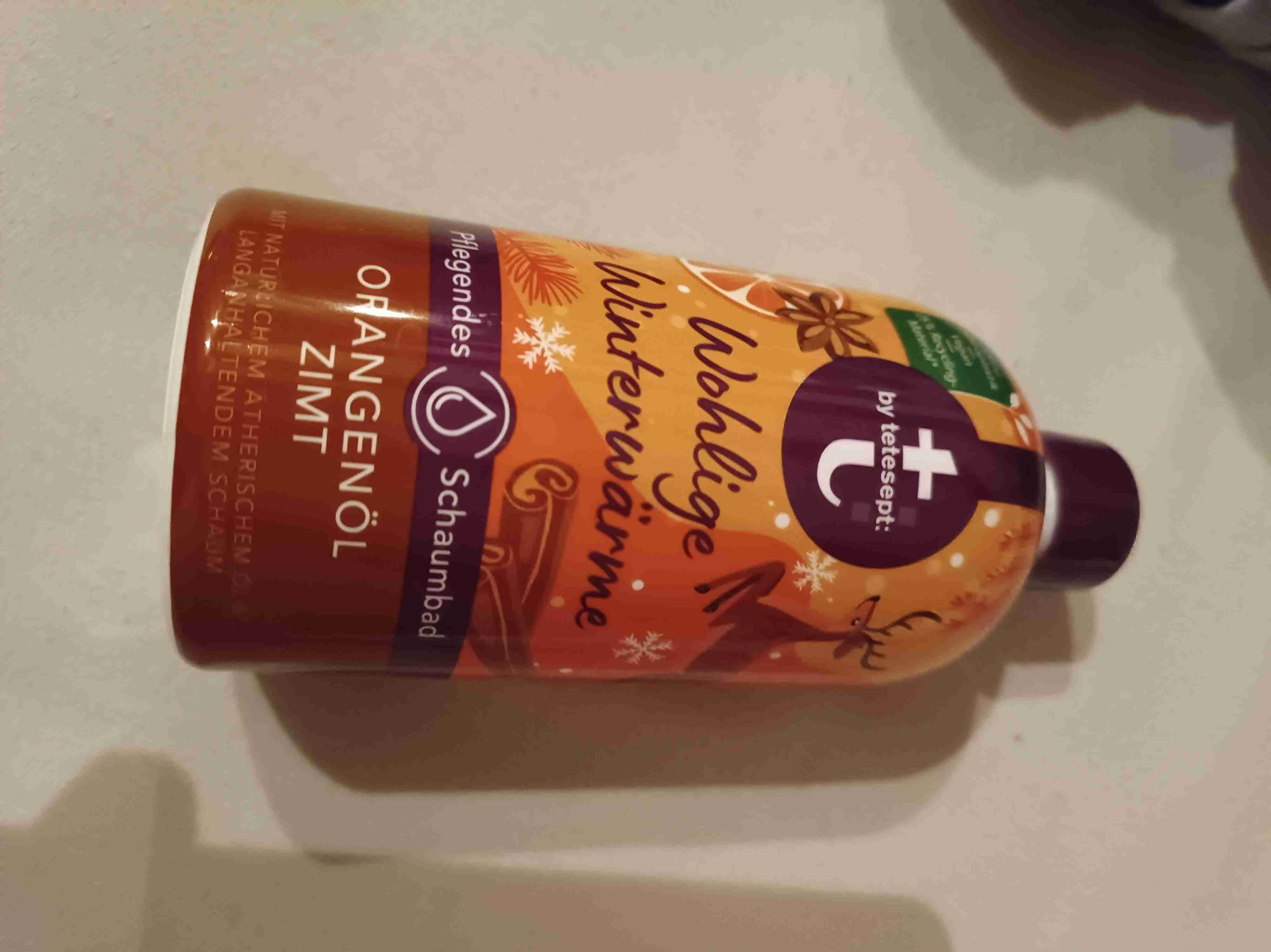 Orangen Zimt öl Badezusatz