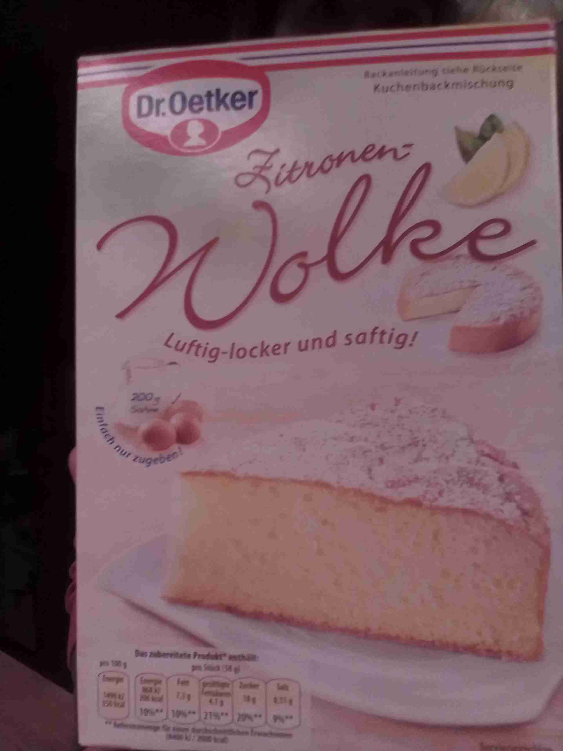 Zitronen wolke