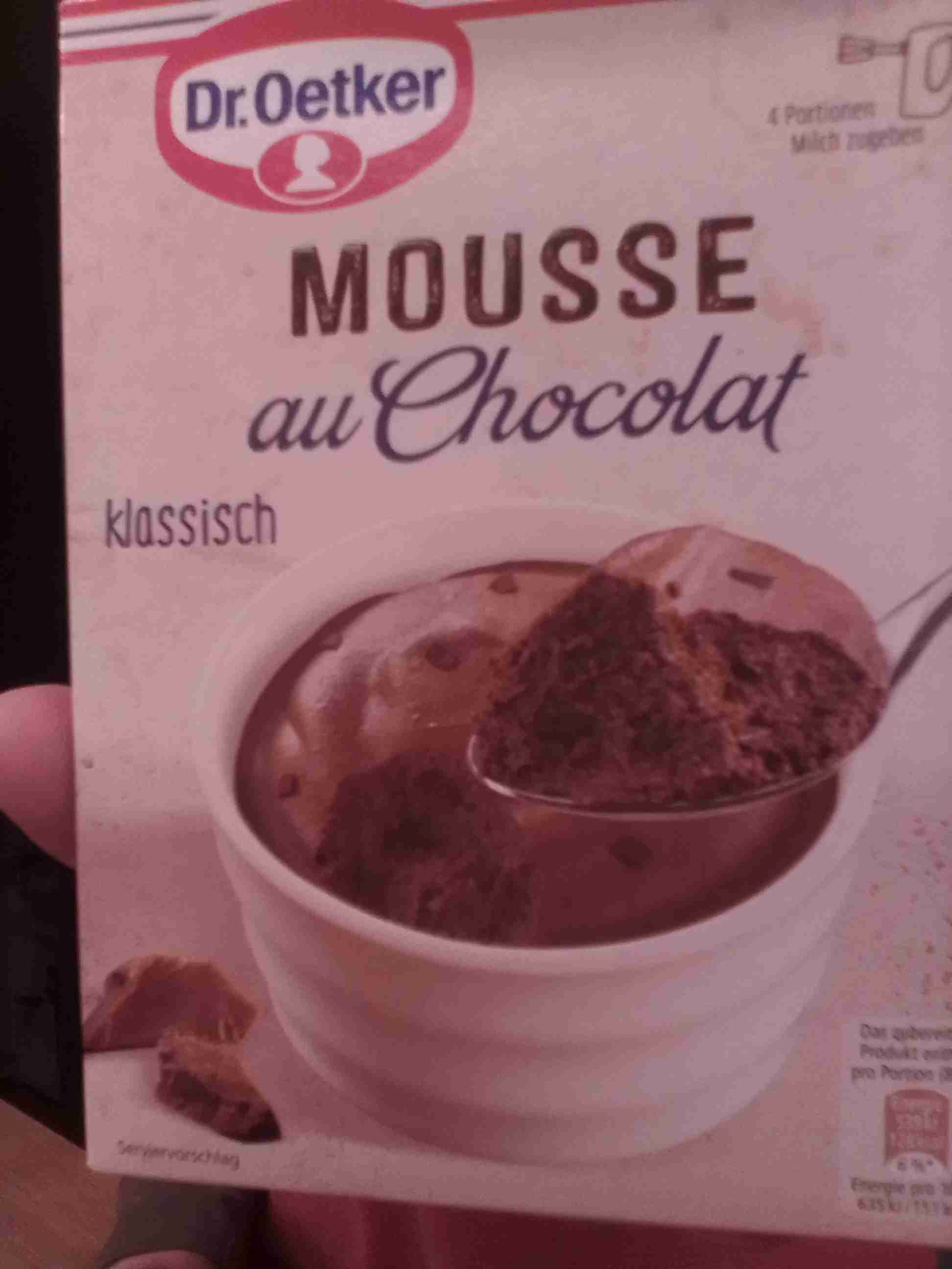 Mousse au chocolat