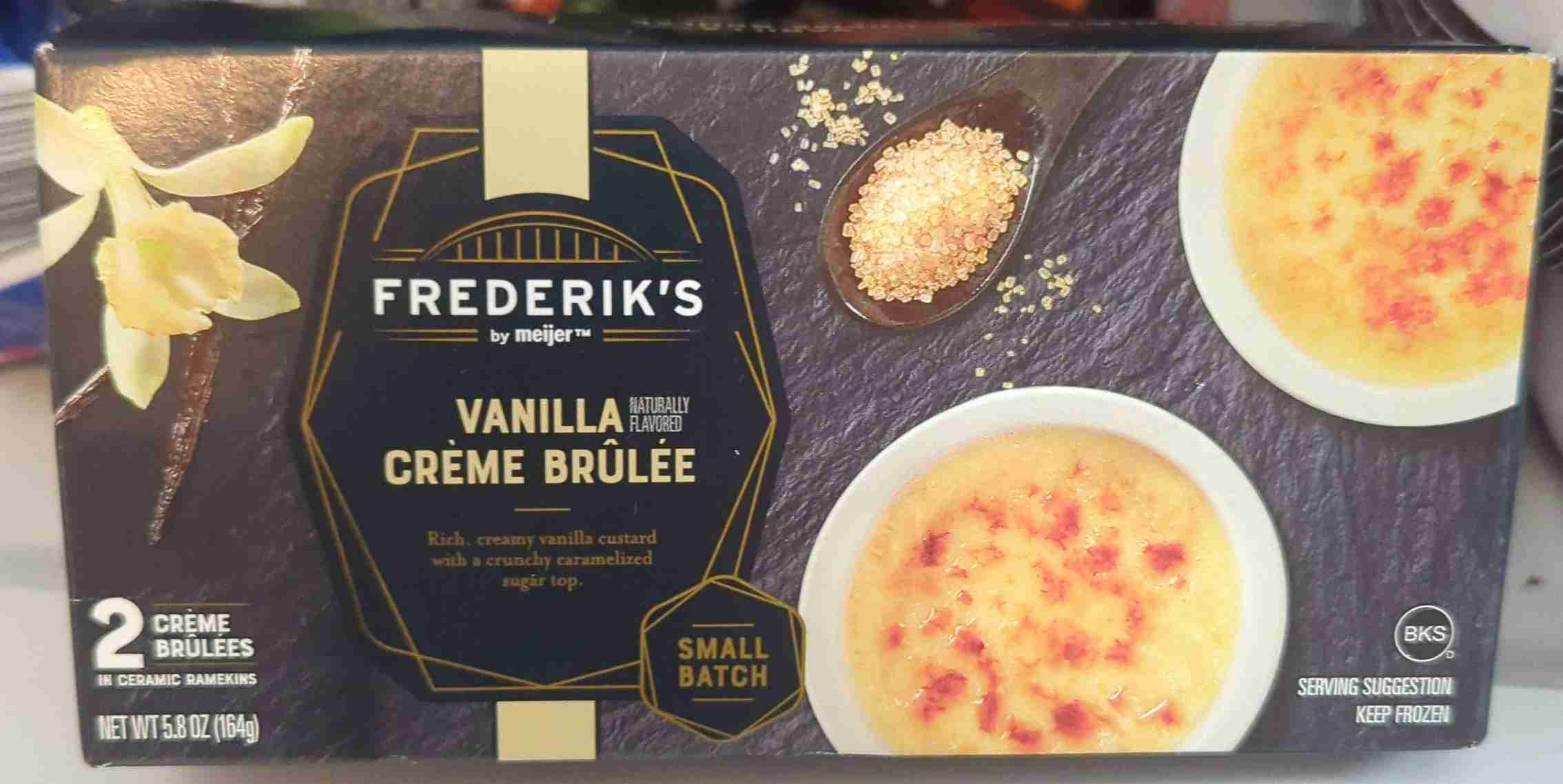 Vanilla Crème Brûlée