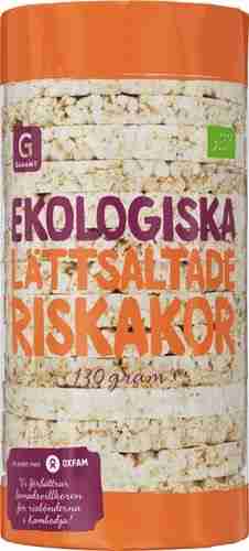 Ekologiska Lättsaltade Riskakor