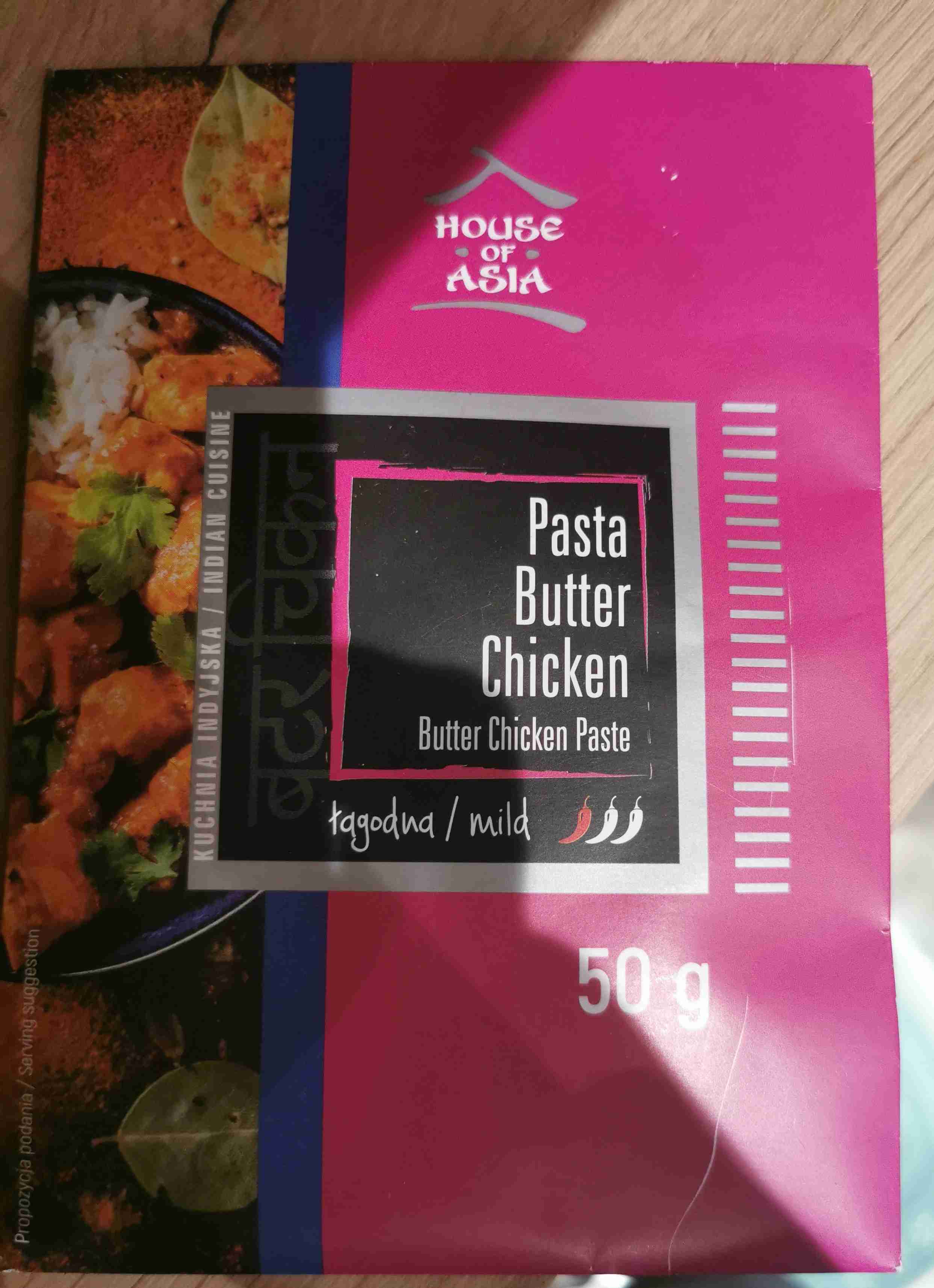 Pasta butter chicken 