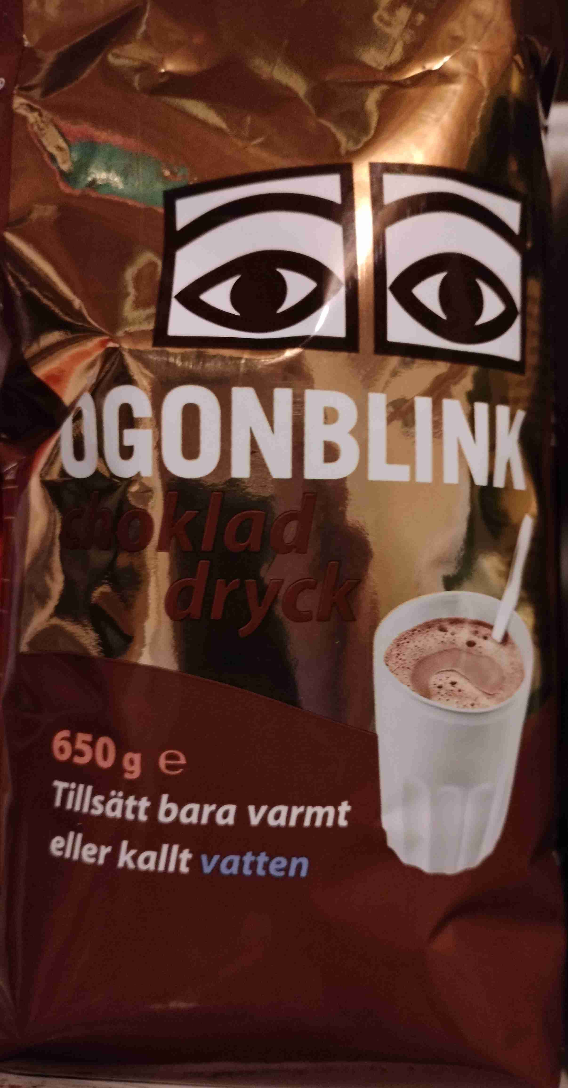 Choklad dryck vattenbaserad