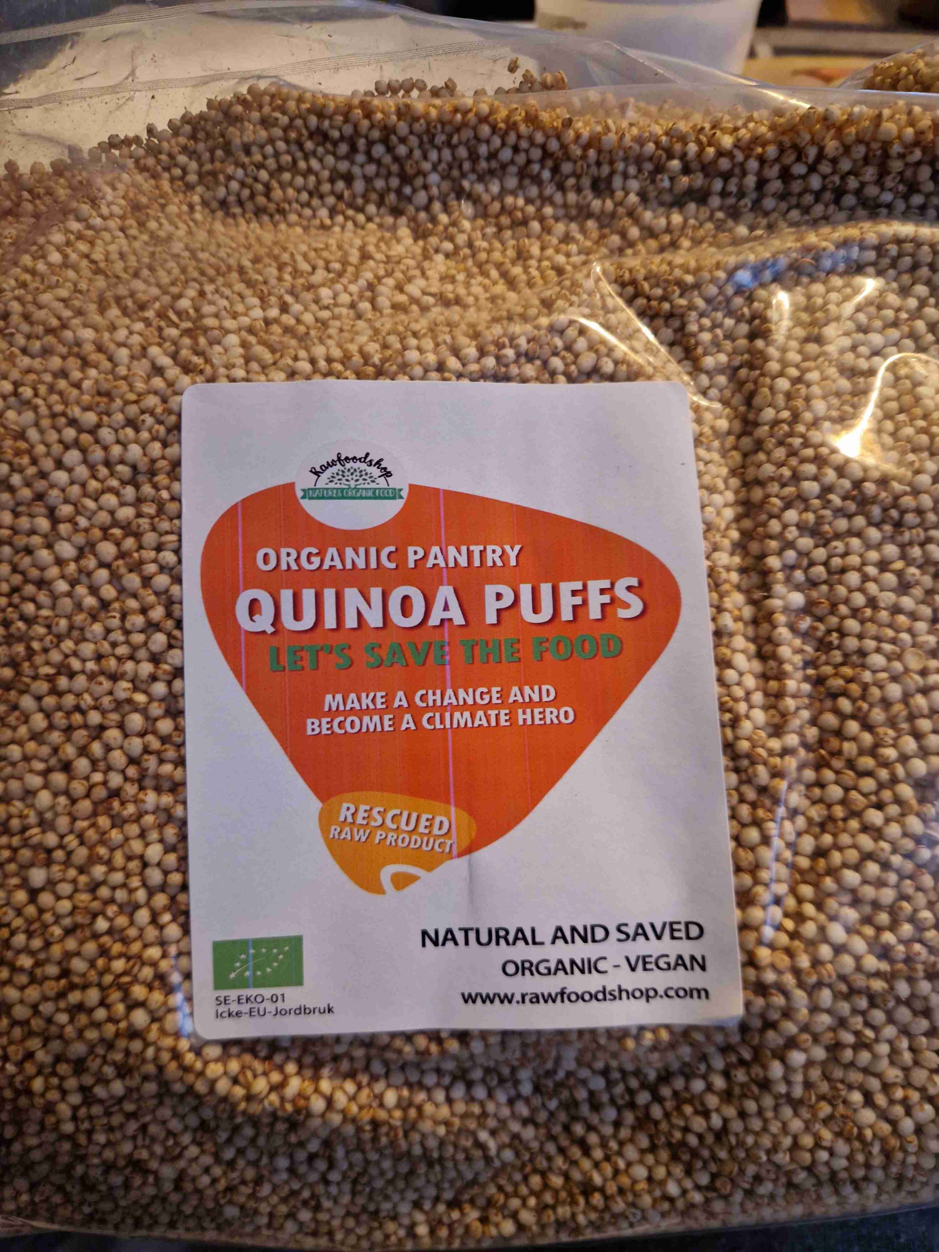 Quinoapuffar ekologiska 