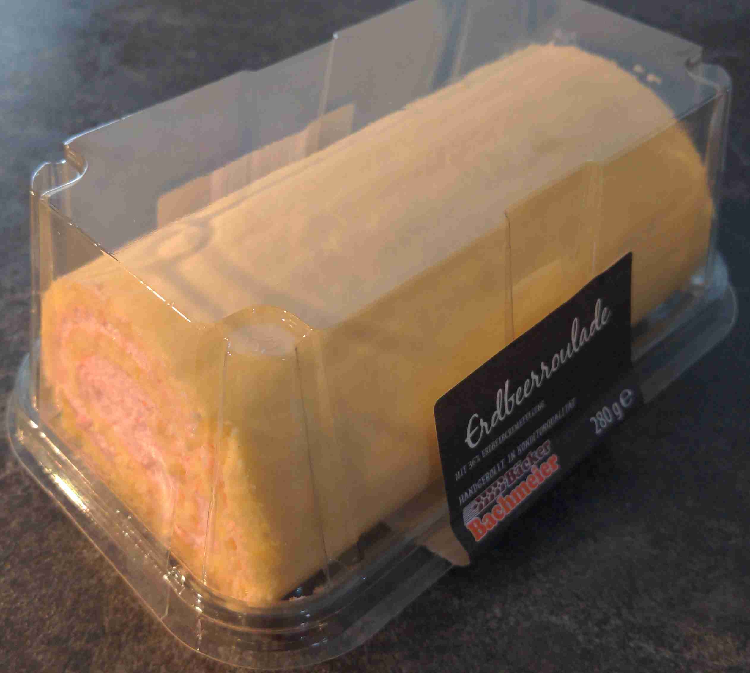 Erdbeerroulade