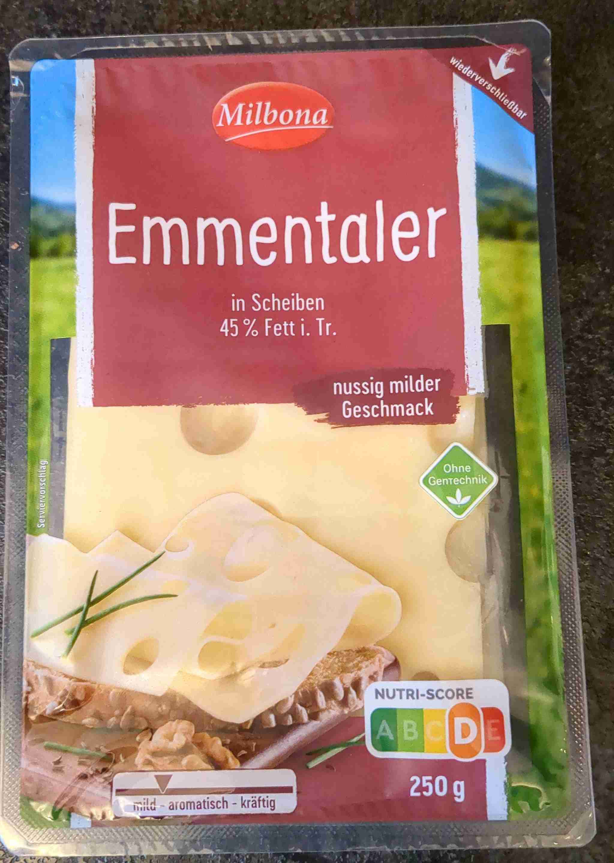 Emmentaler in Scheiben 