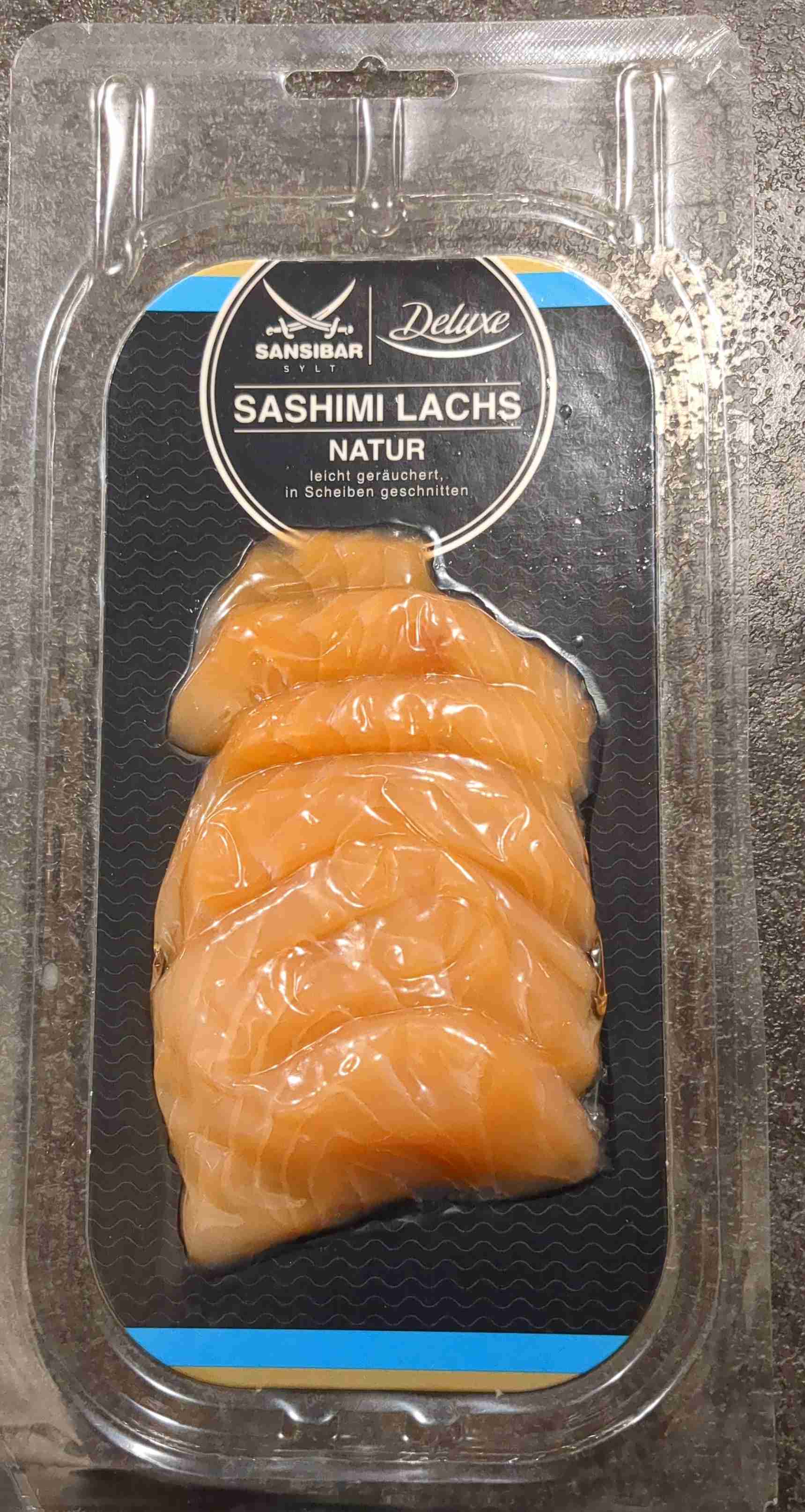 Sashimi Lachs 