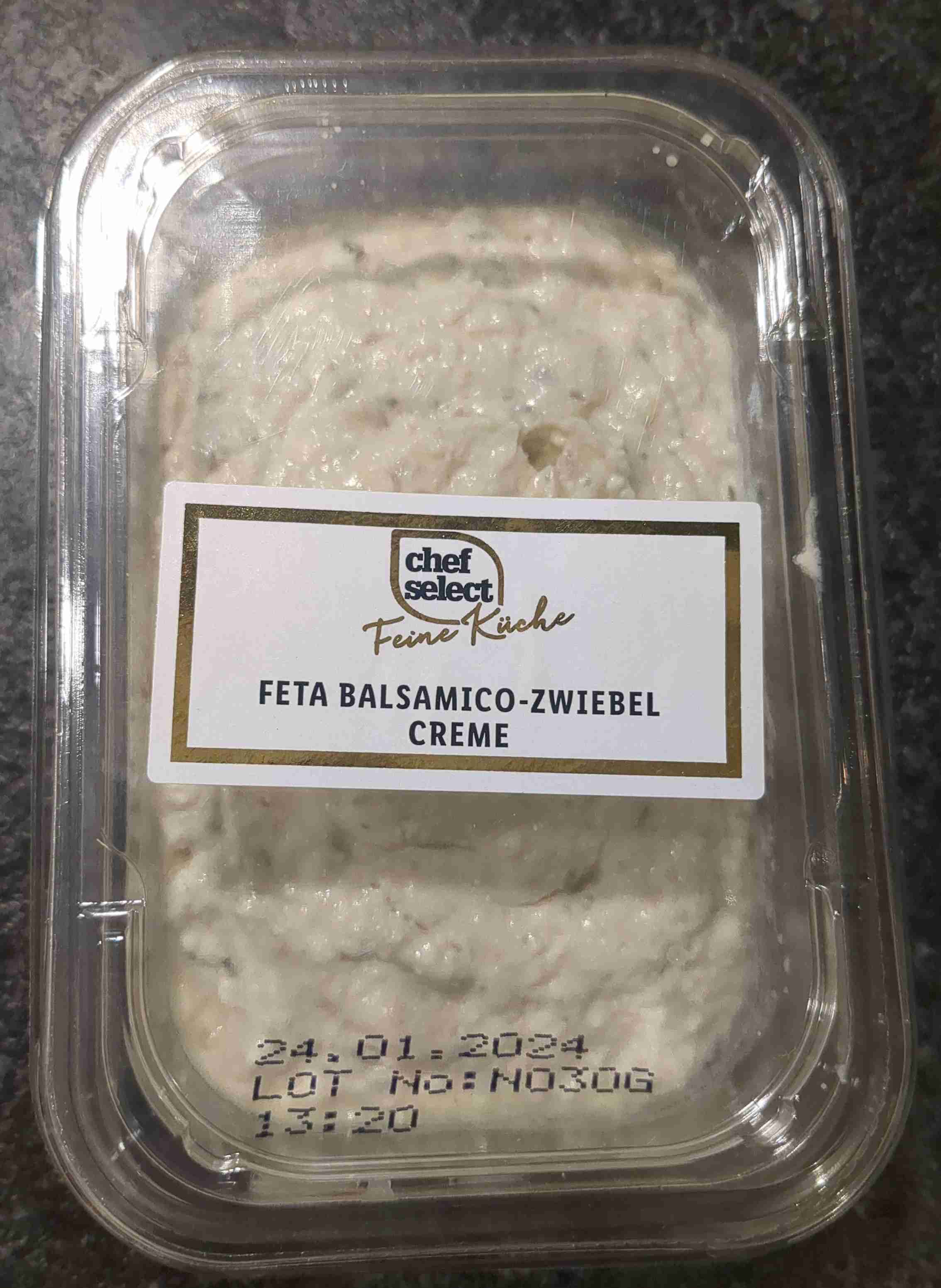 Feta Balsamico Zwiebel Creme 
