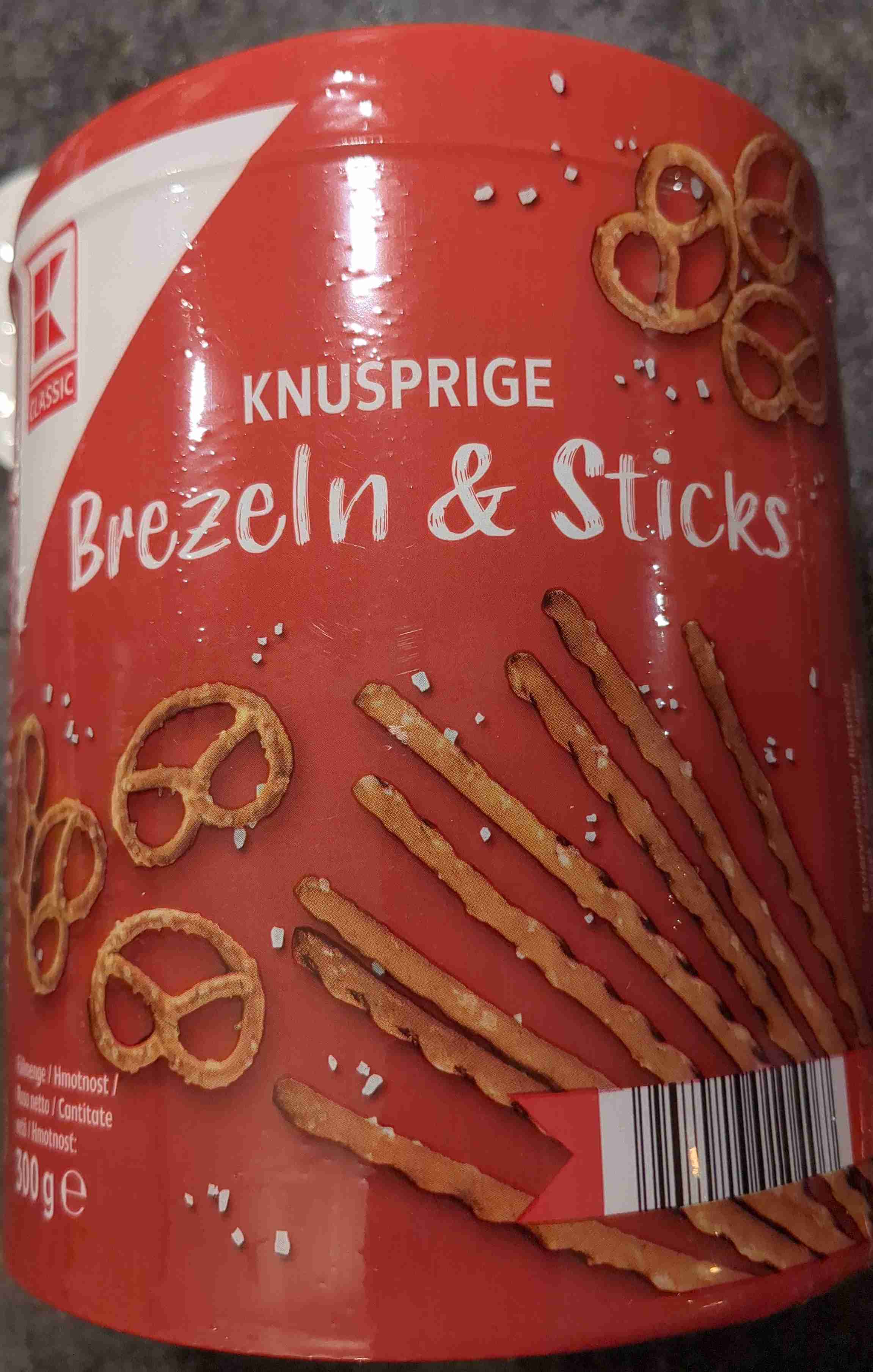 Brezeln und Sticks 