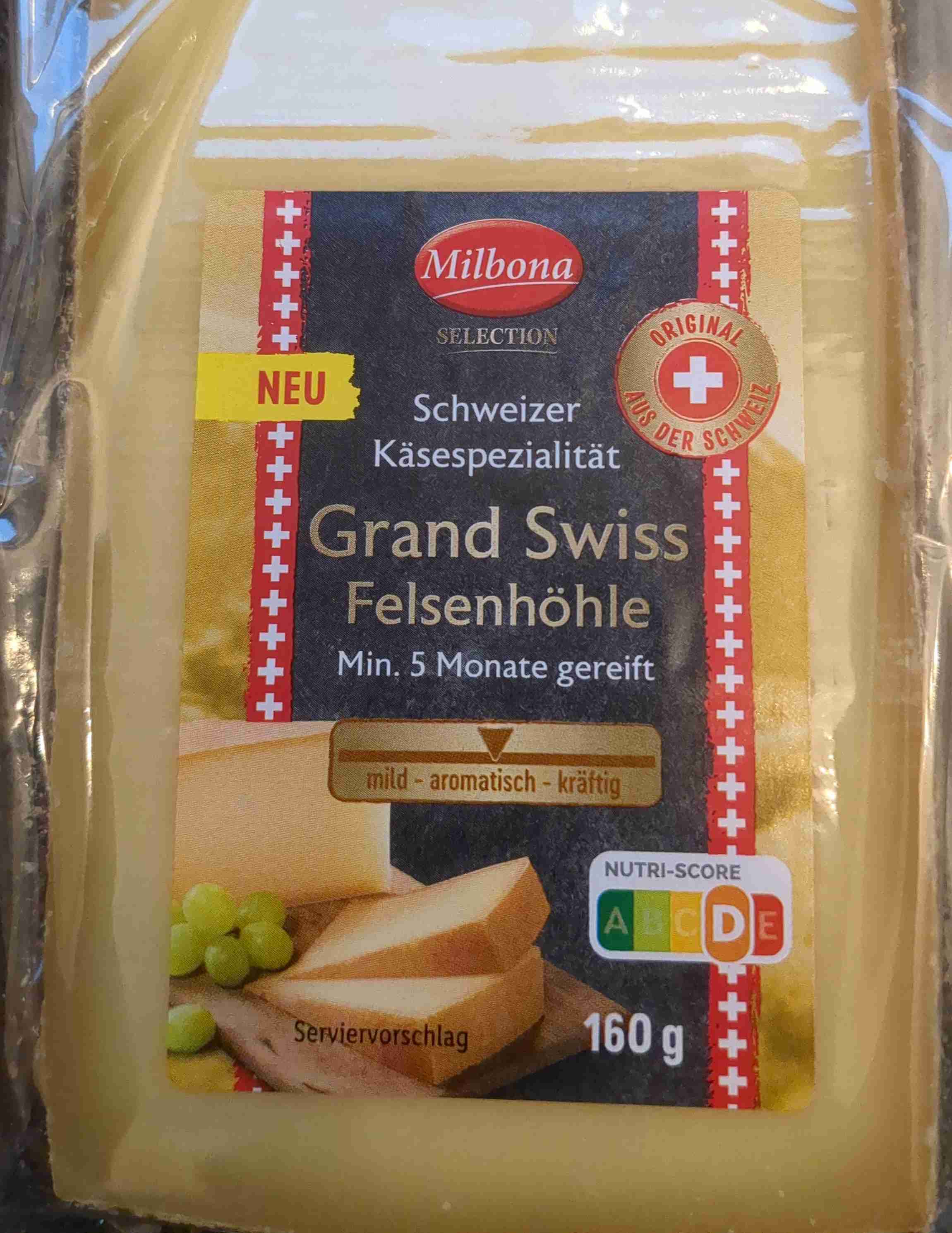 Gran Swiss Felsenhöhlen Käse 