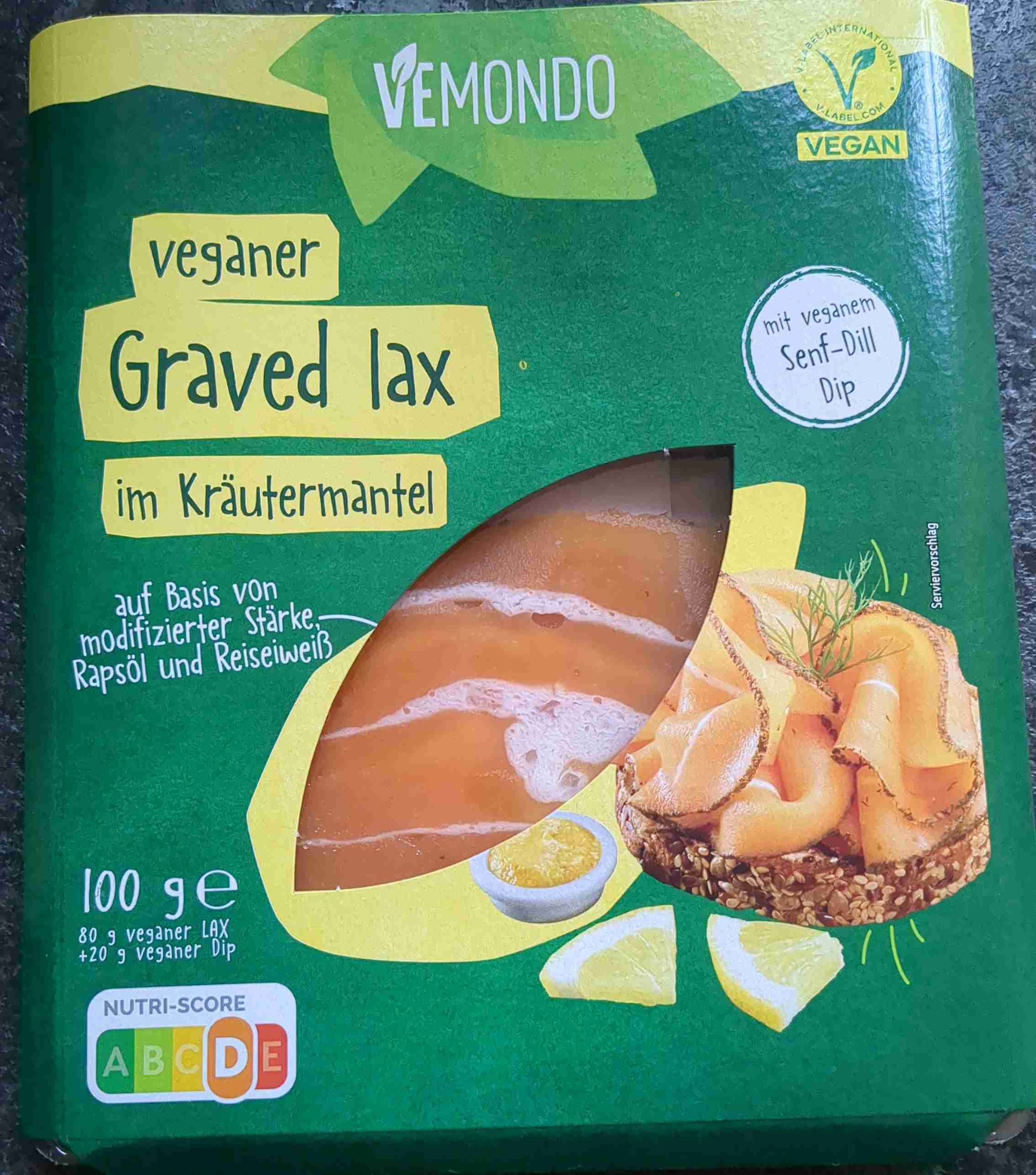 Graved Lax im Kräutermantel