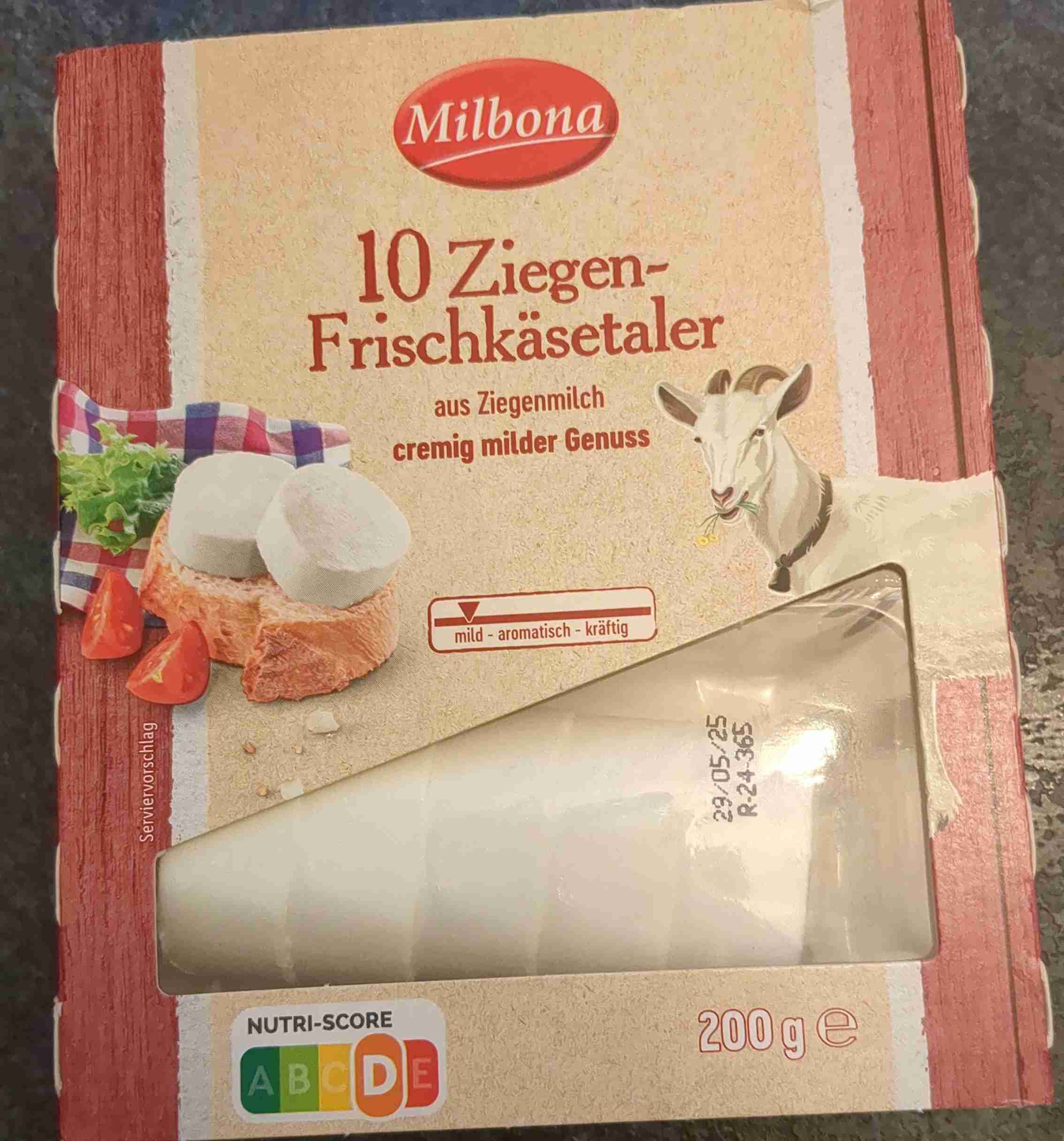  Ziegenfrischkäsetaler