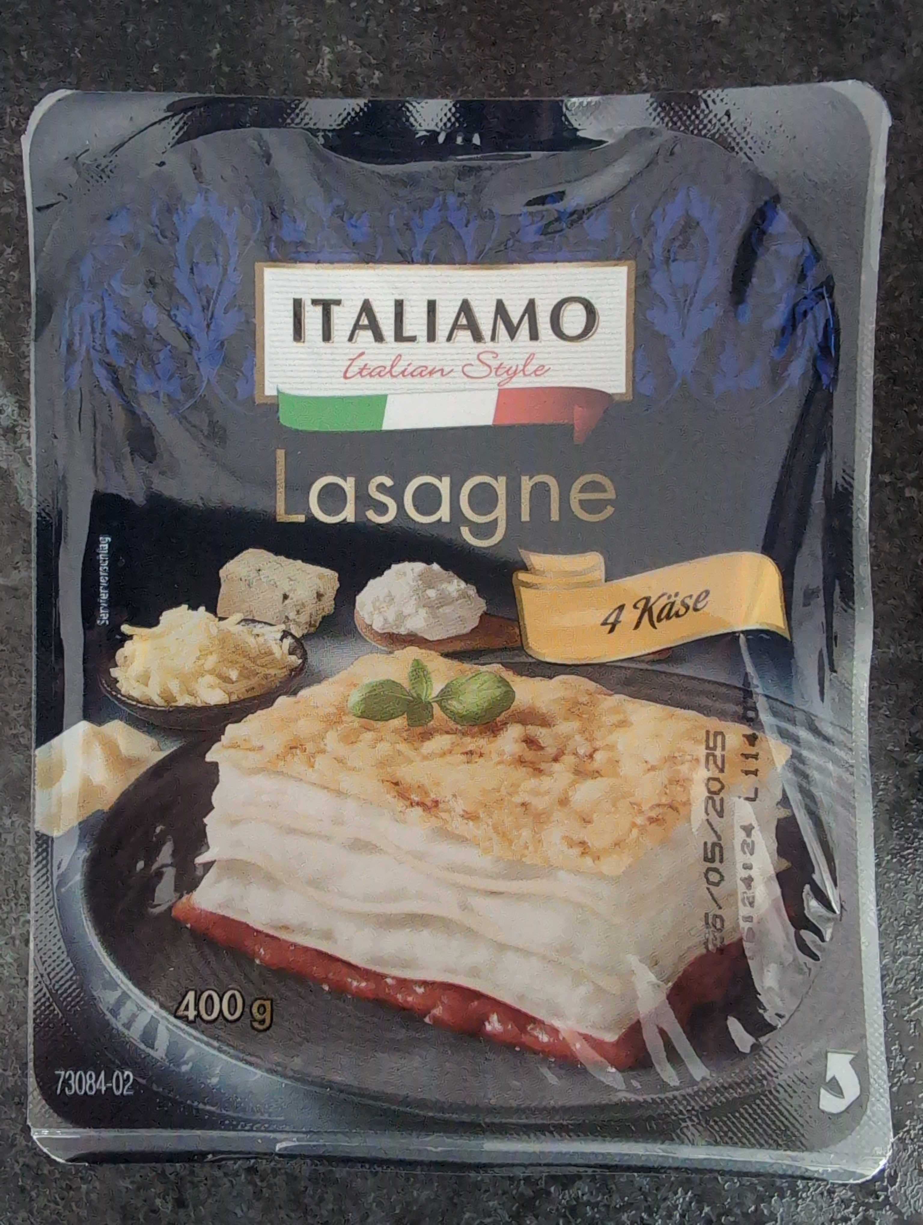 Lasagne 4 Käse
