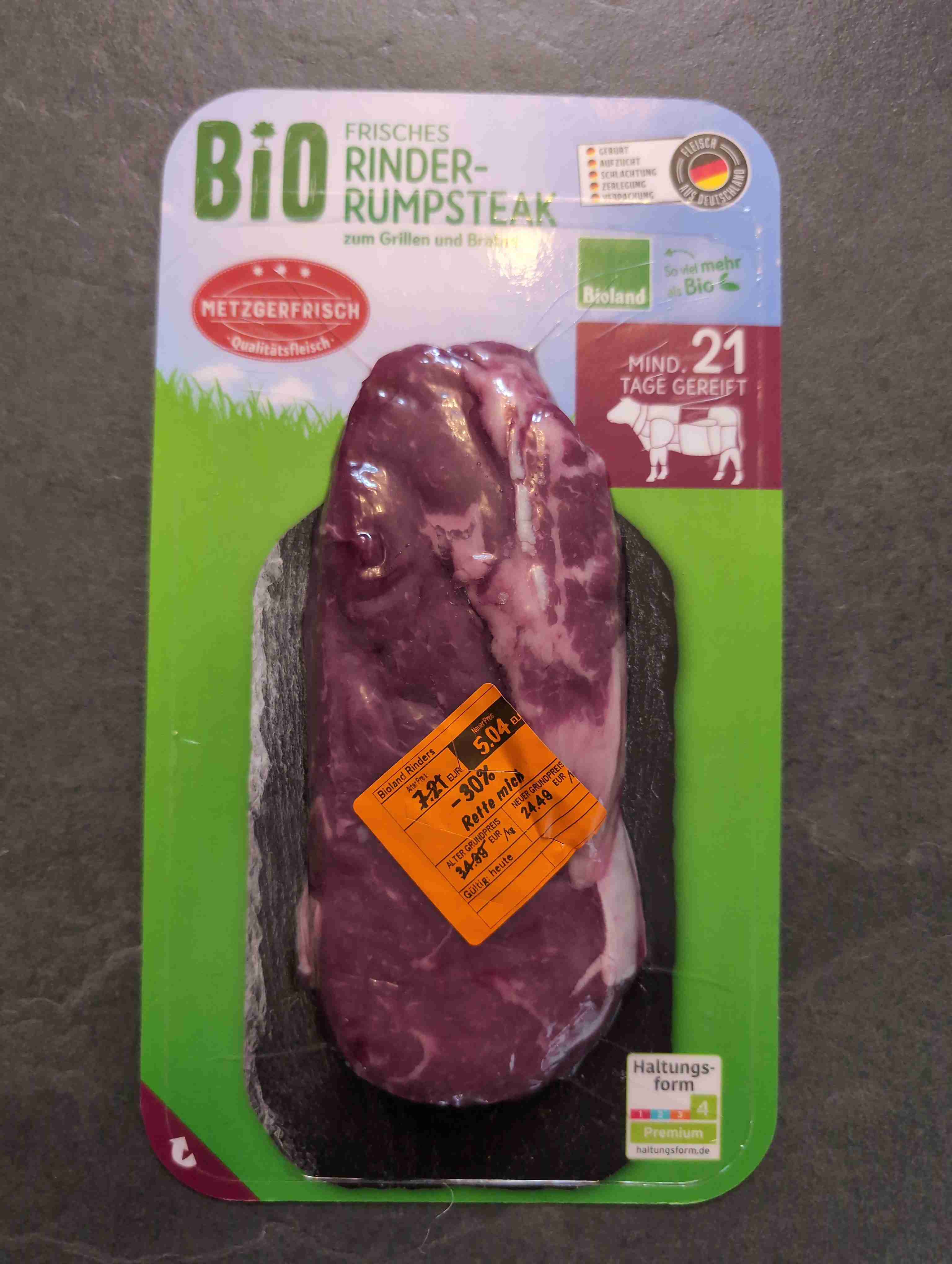 Rinder Rumpsteak 