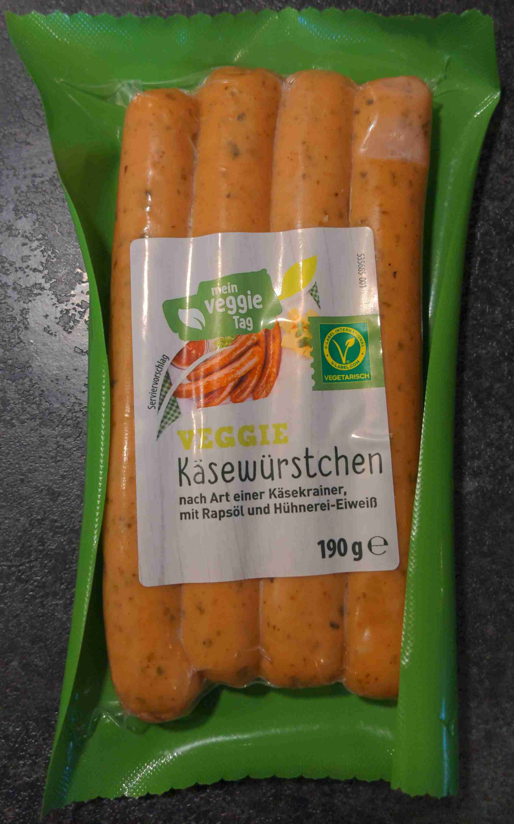 Veggie Käsewürstchen