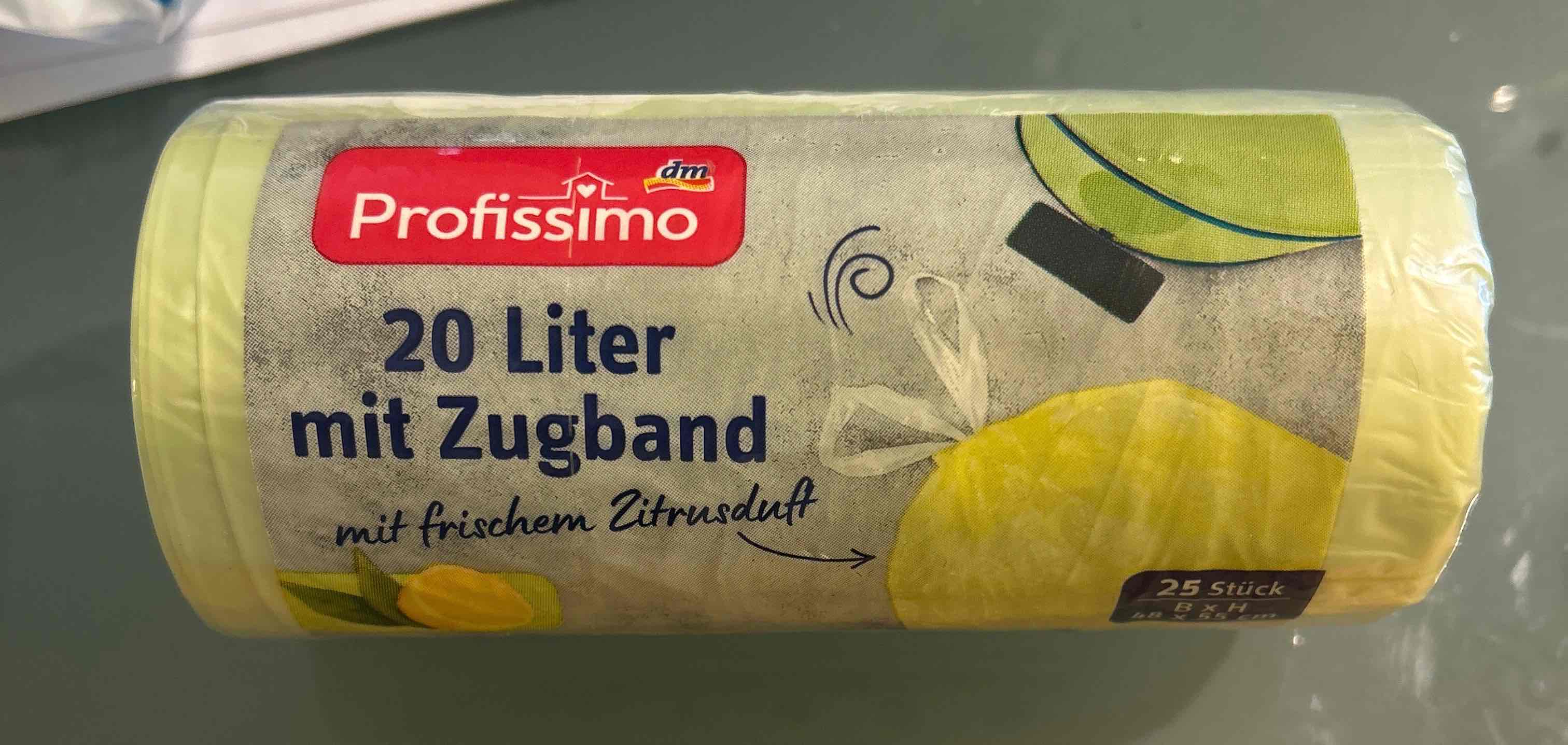 Müllbeutel 20 l mit Zugband