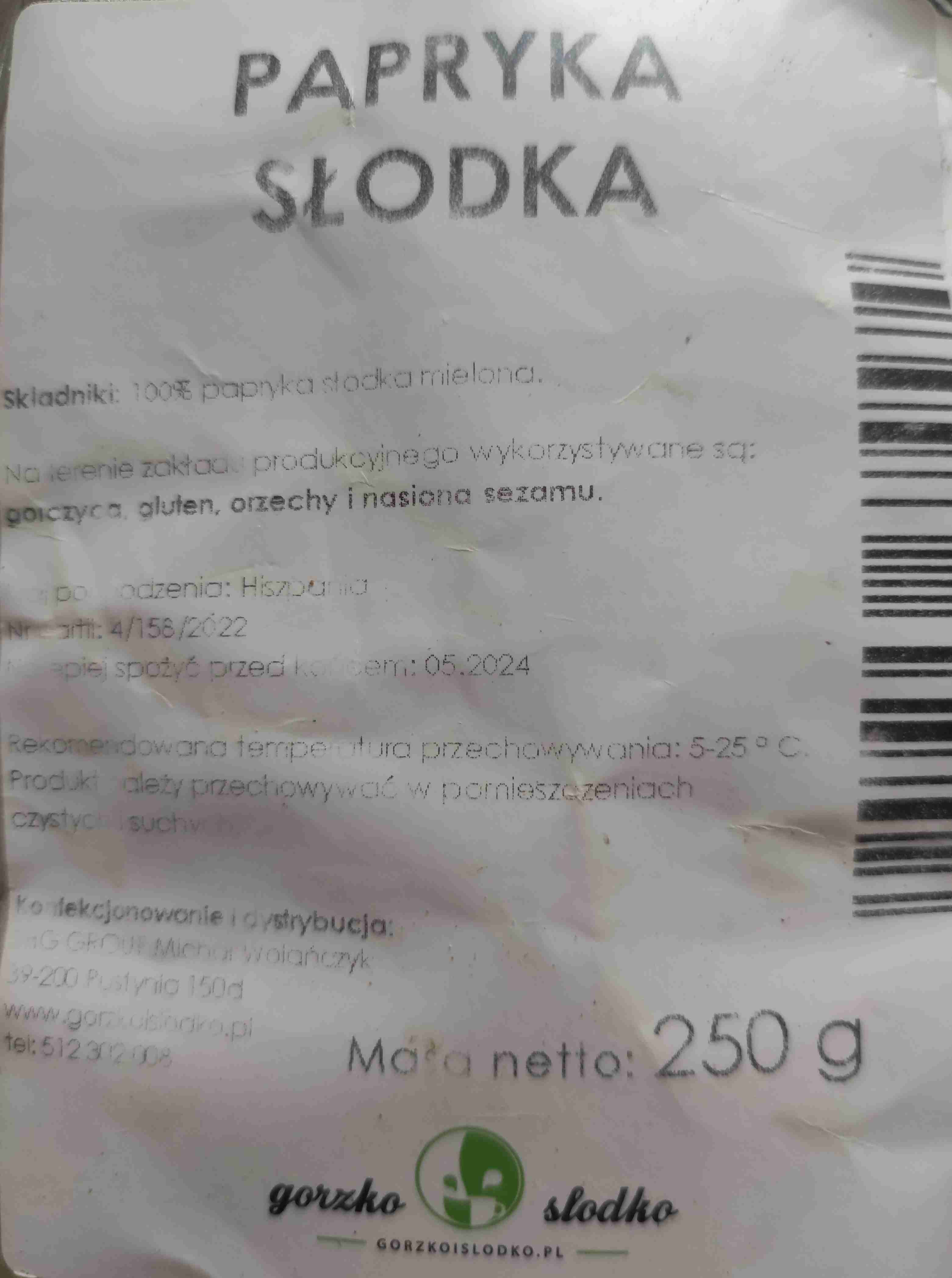 Papryka słodka 