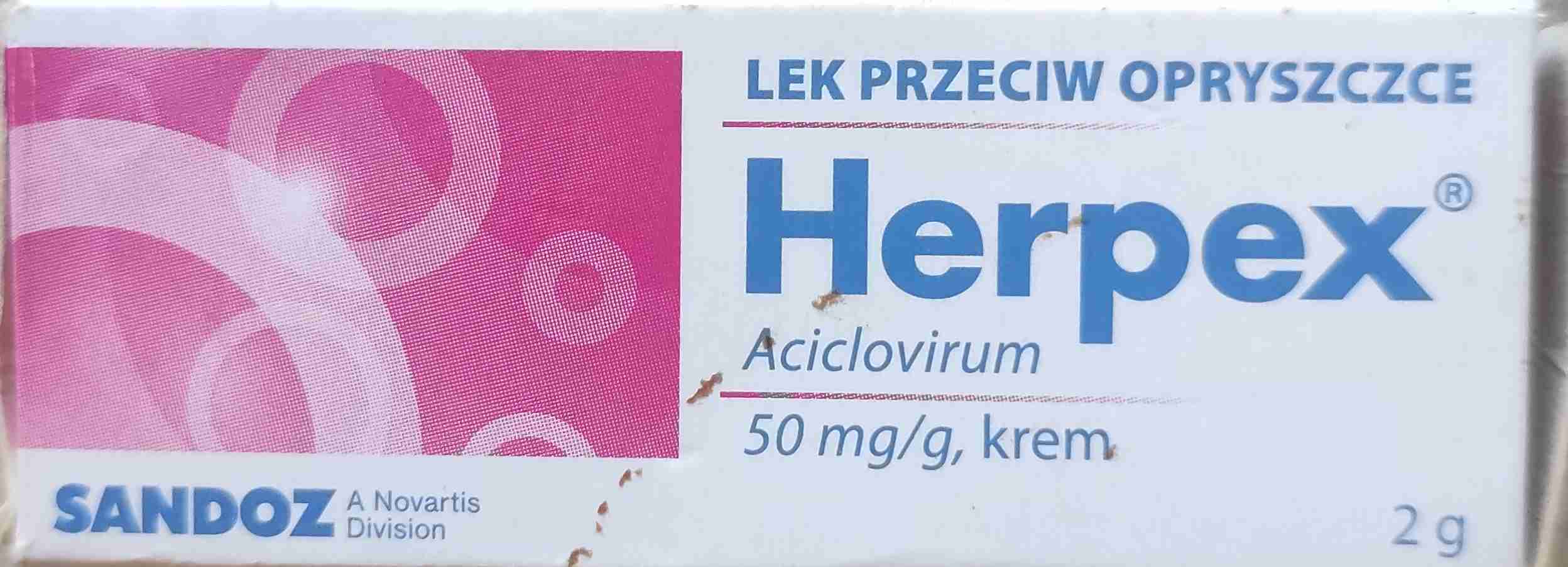 Herpex lek na opryszczkę