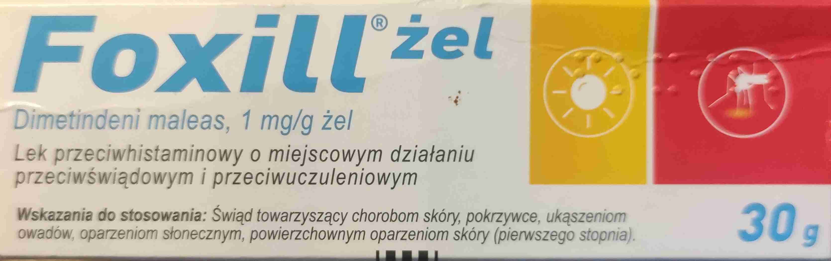 Foxill na ukąszenia 