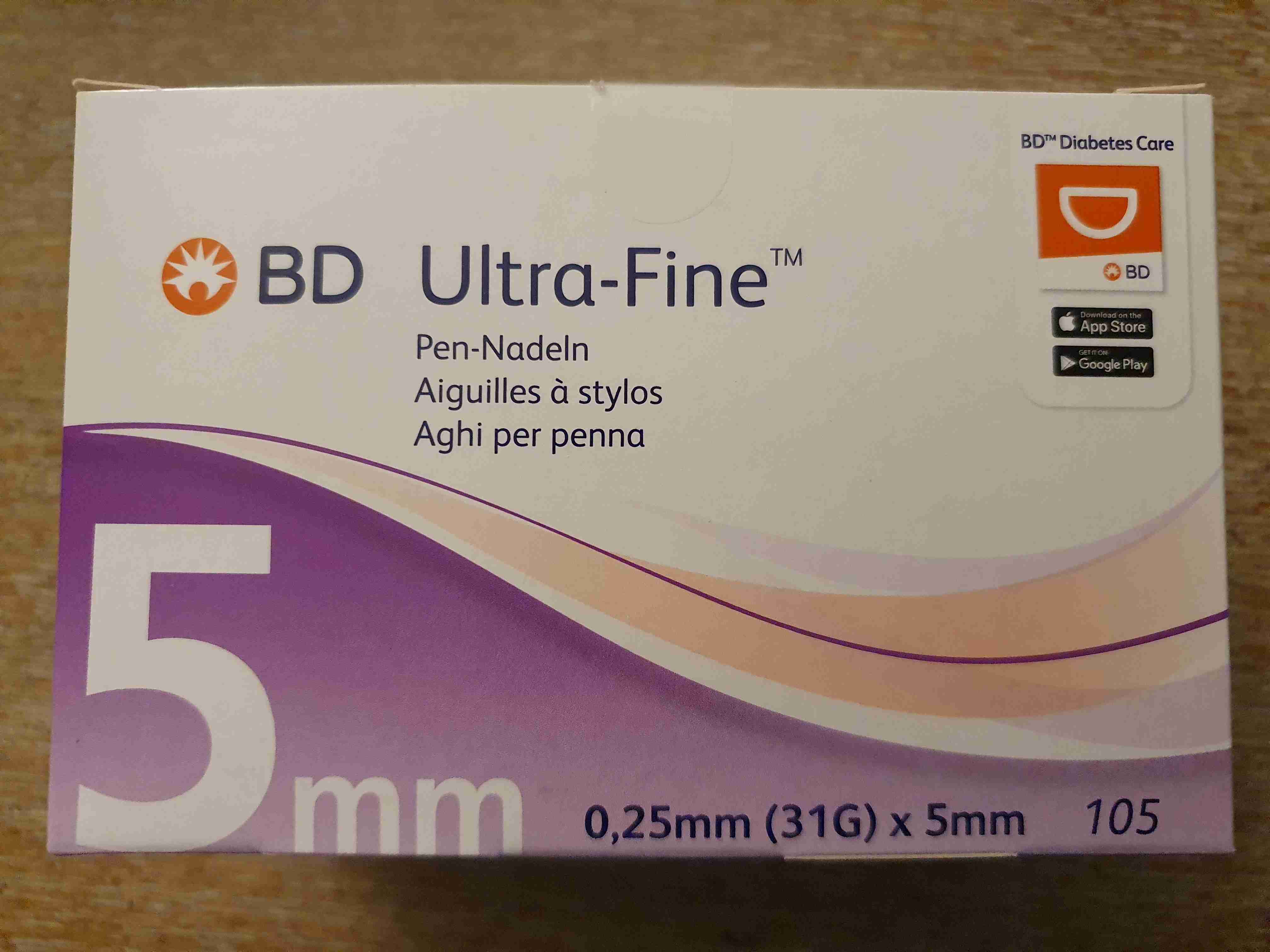 BD Ultra-fine 5 mm
