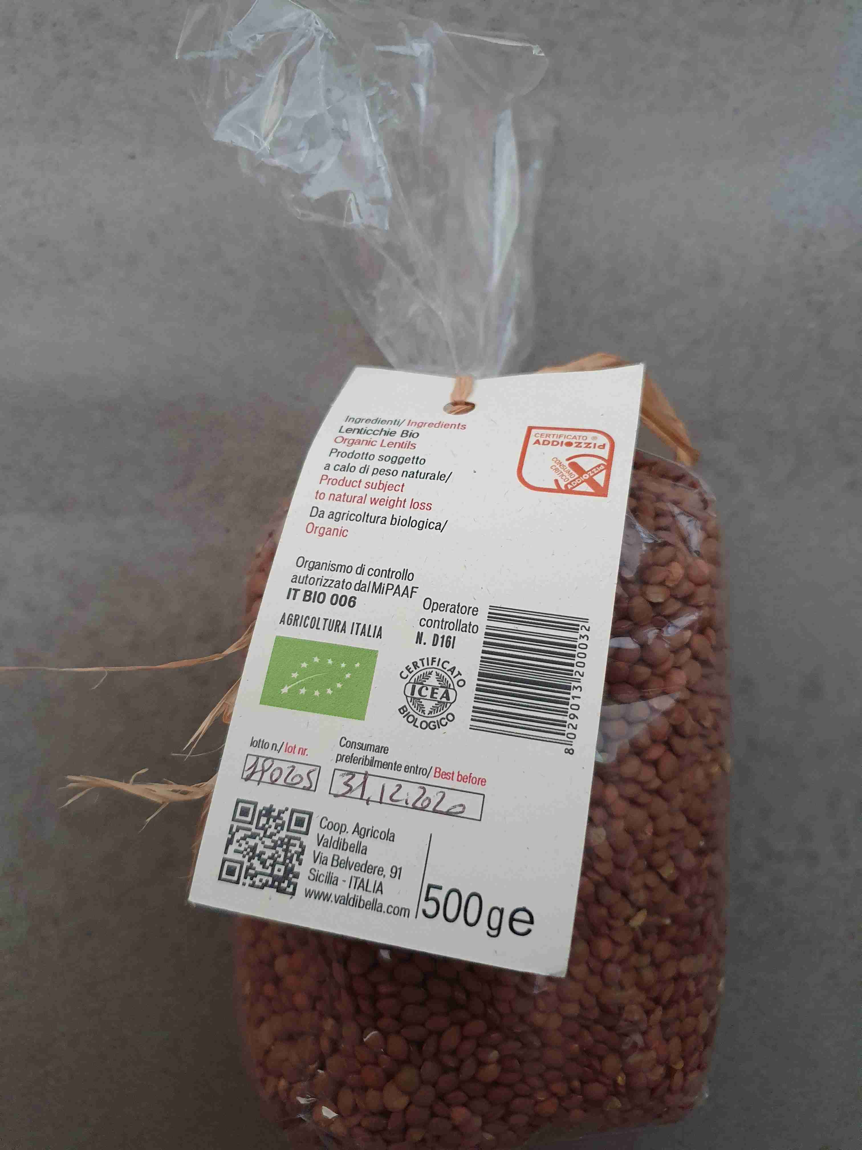 Organic Lentils