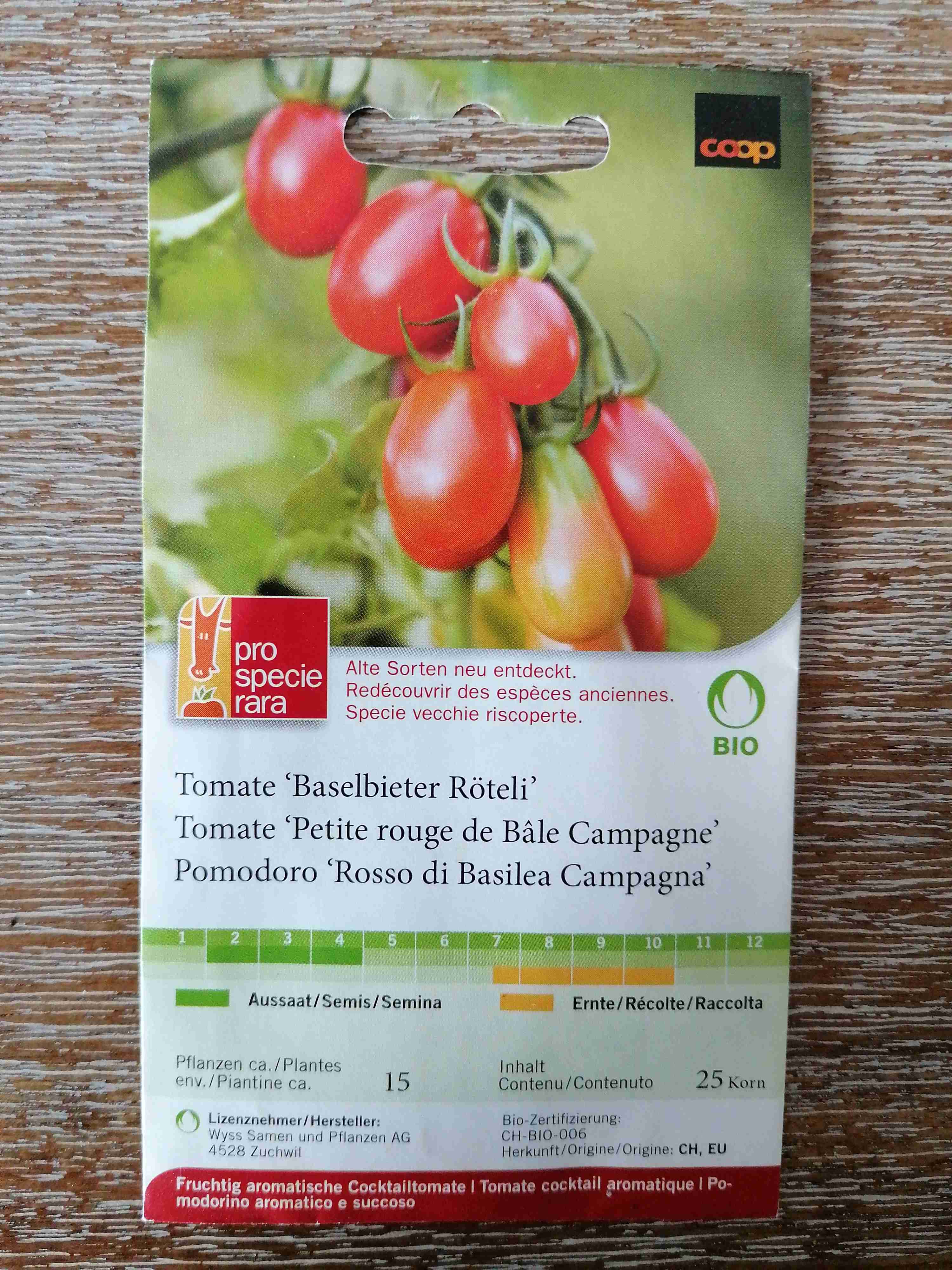 Tomate Baselbieter Röteli