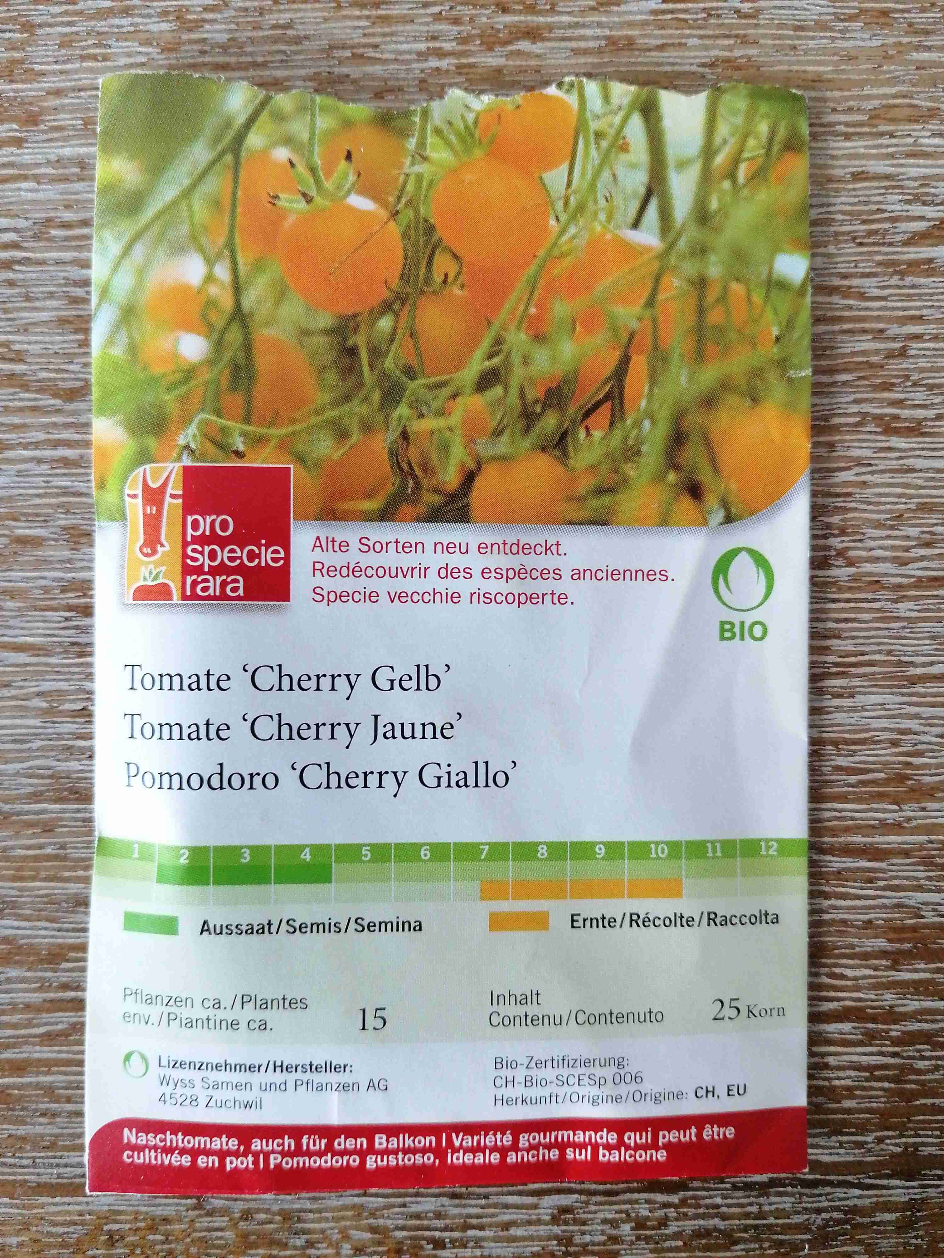 Tonate Cherry Gelb