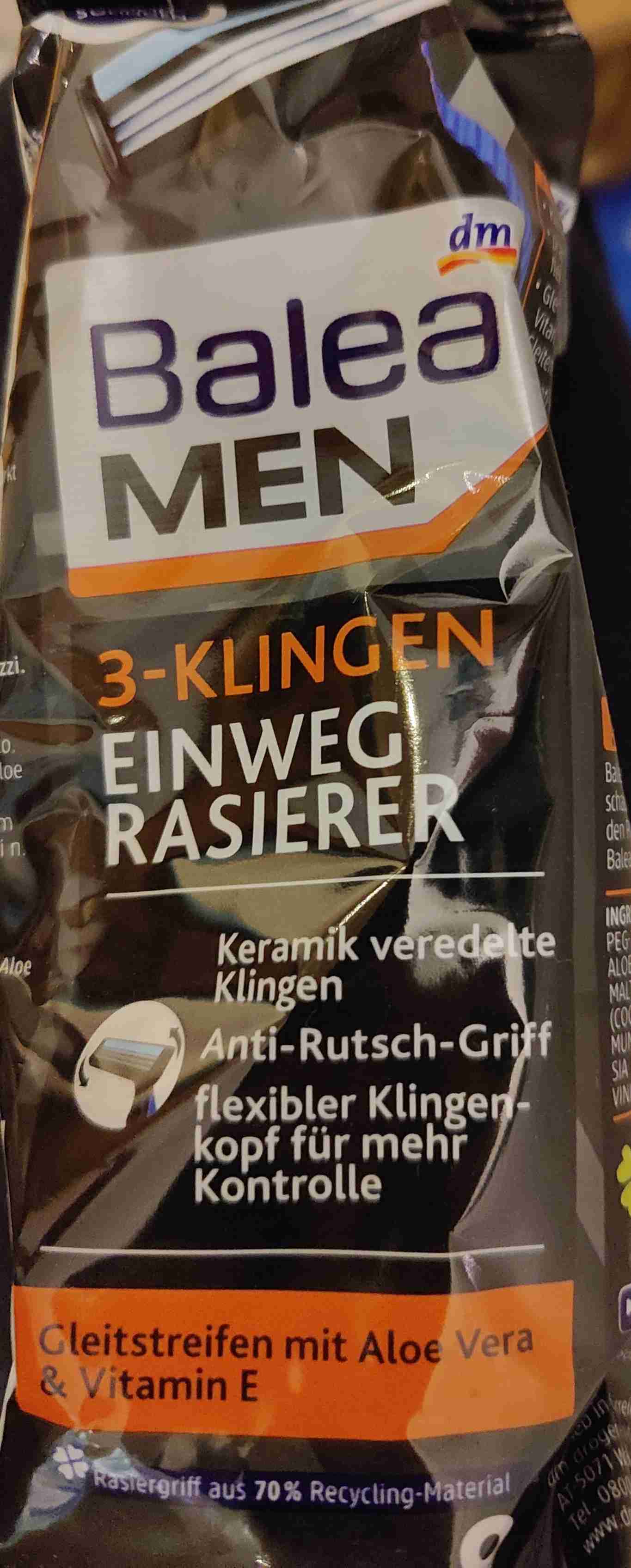 3-Klingen Einwegrasierer Men