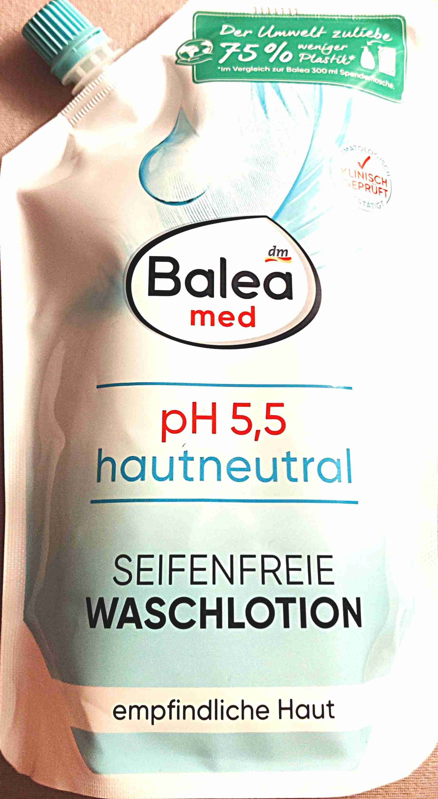 Seifenfreie Waschlotion