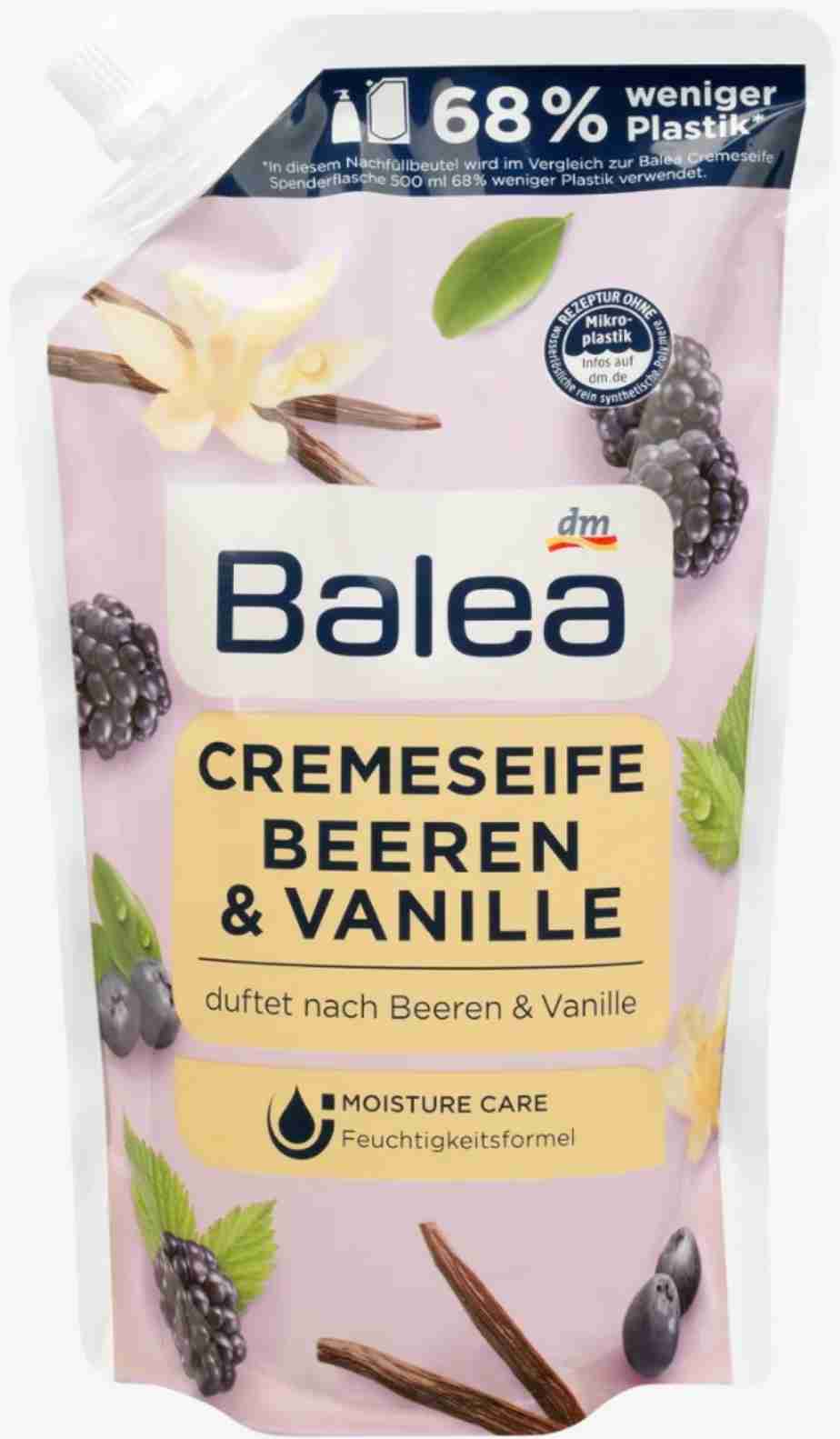 Cremeseife Beeren & Vanille