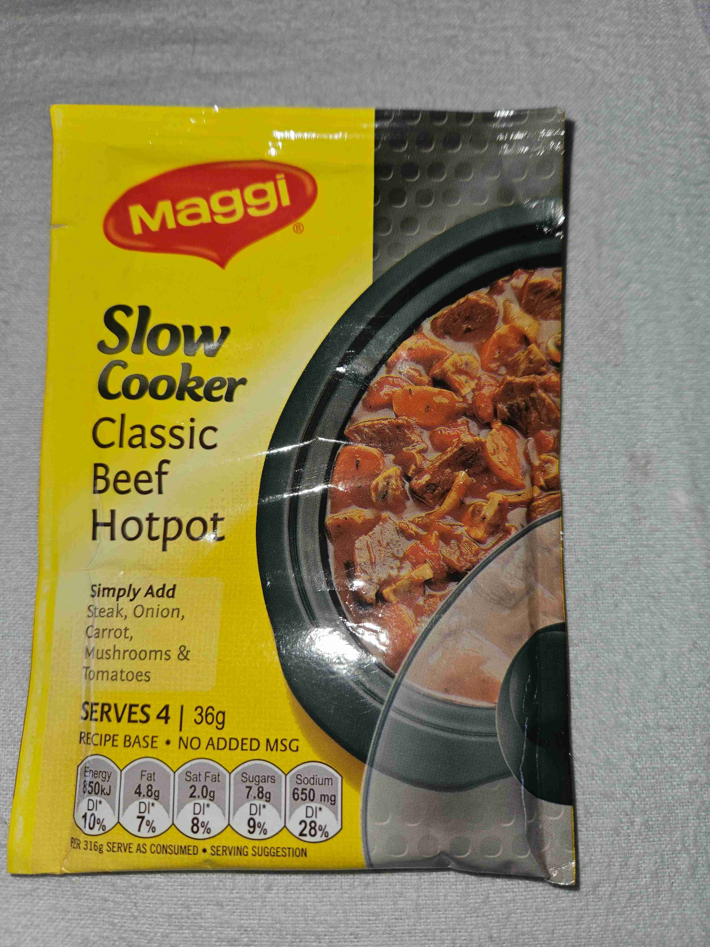 Classic beef hotpot slow cooker