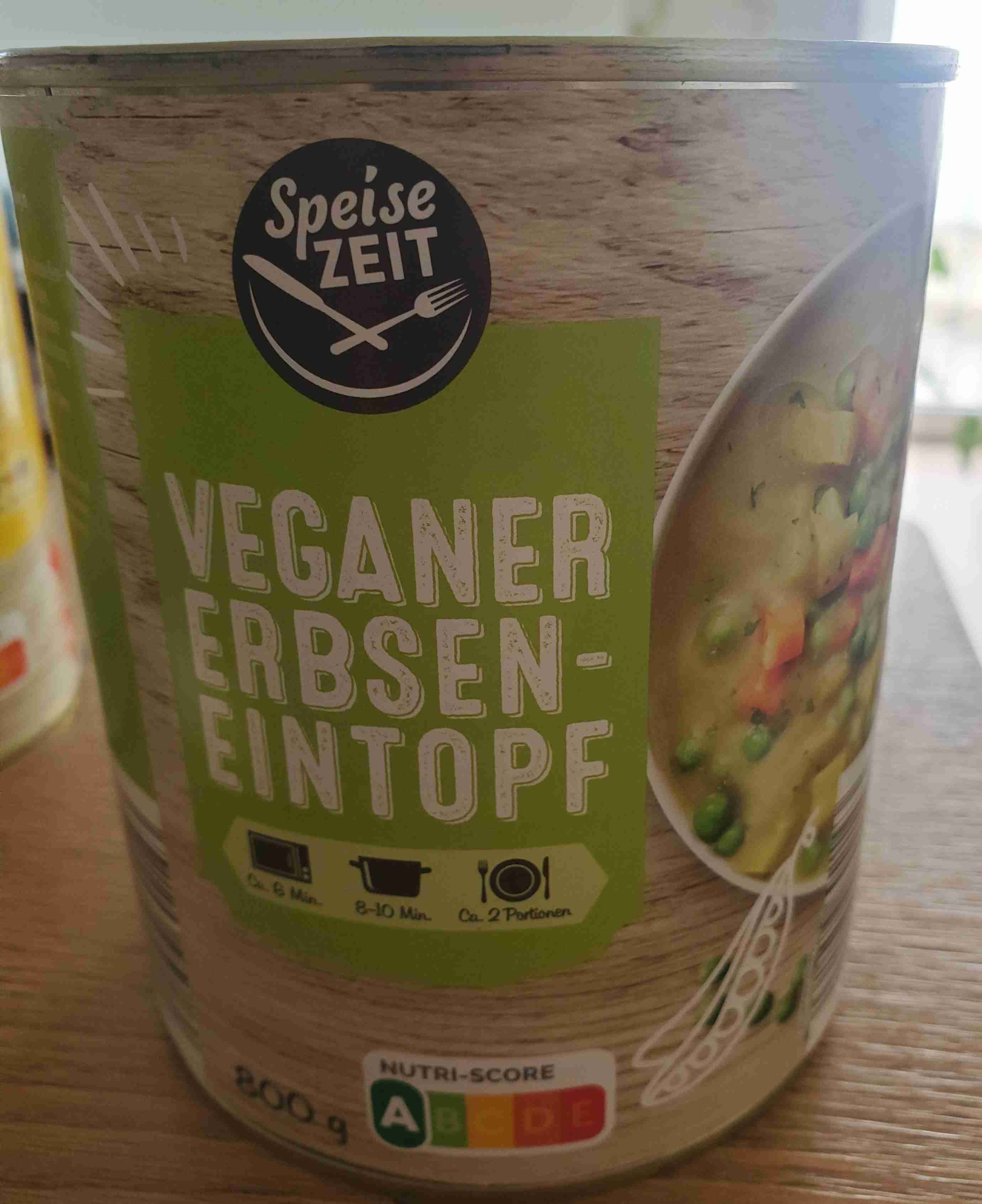 Veganer Erbseneintopf