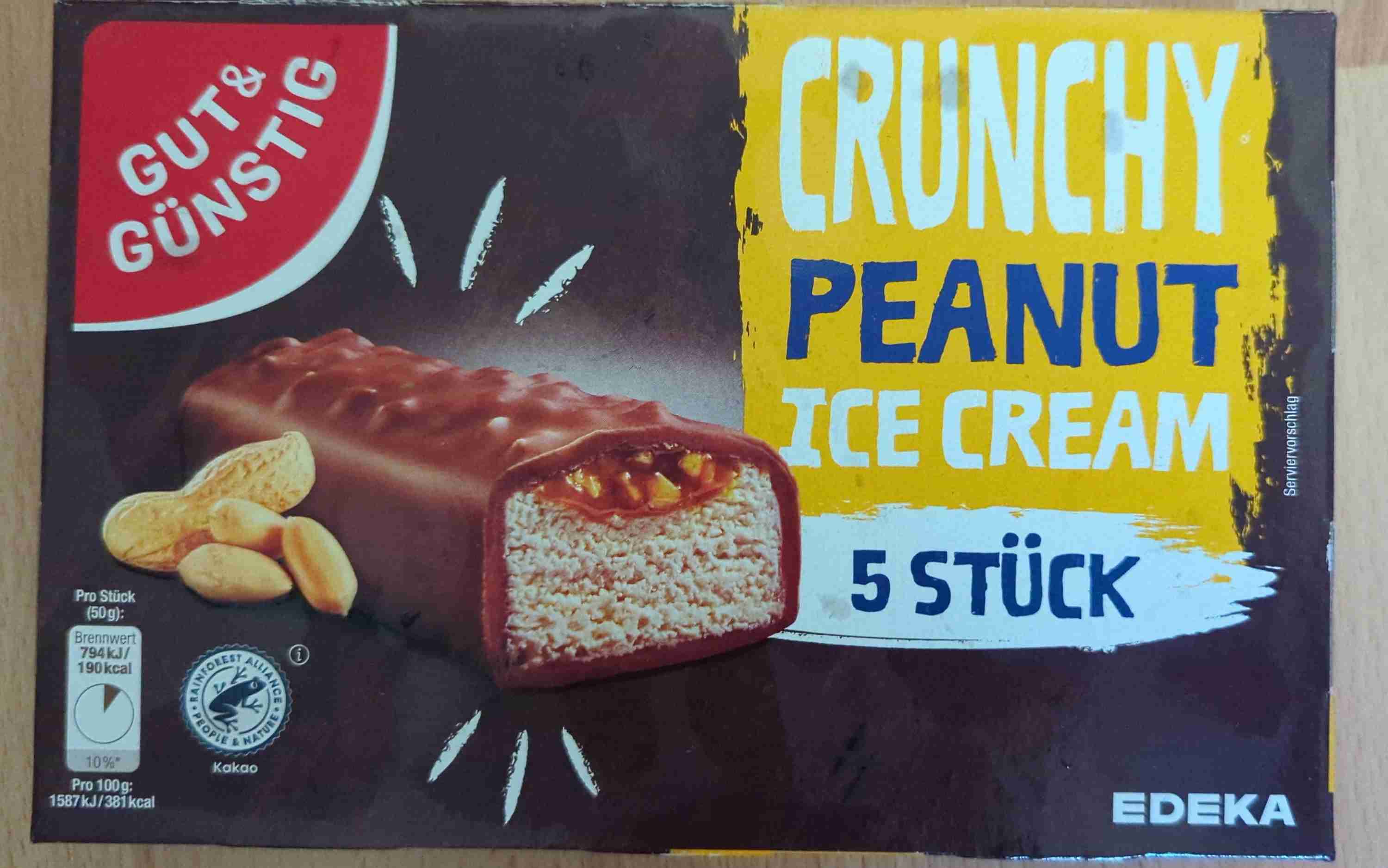 Crunchy Peanut Ice Cream