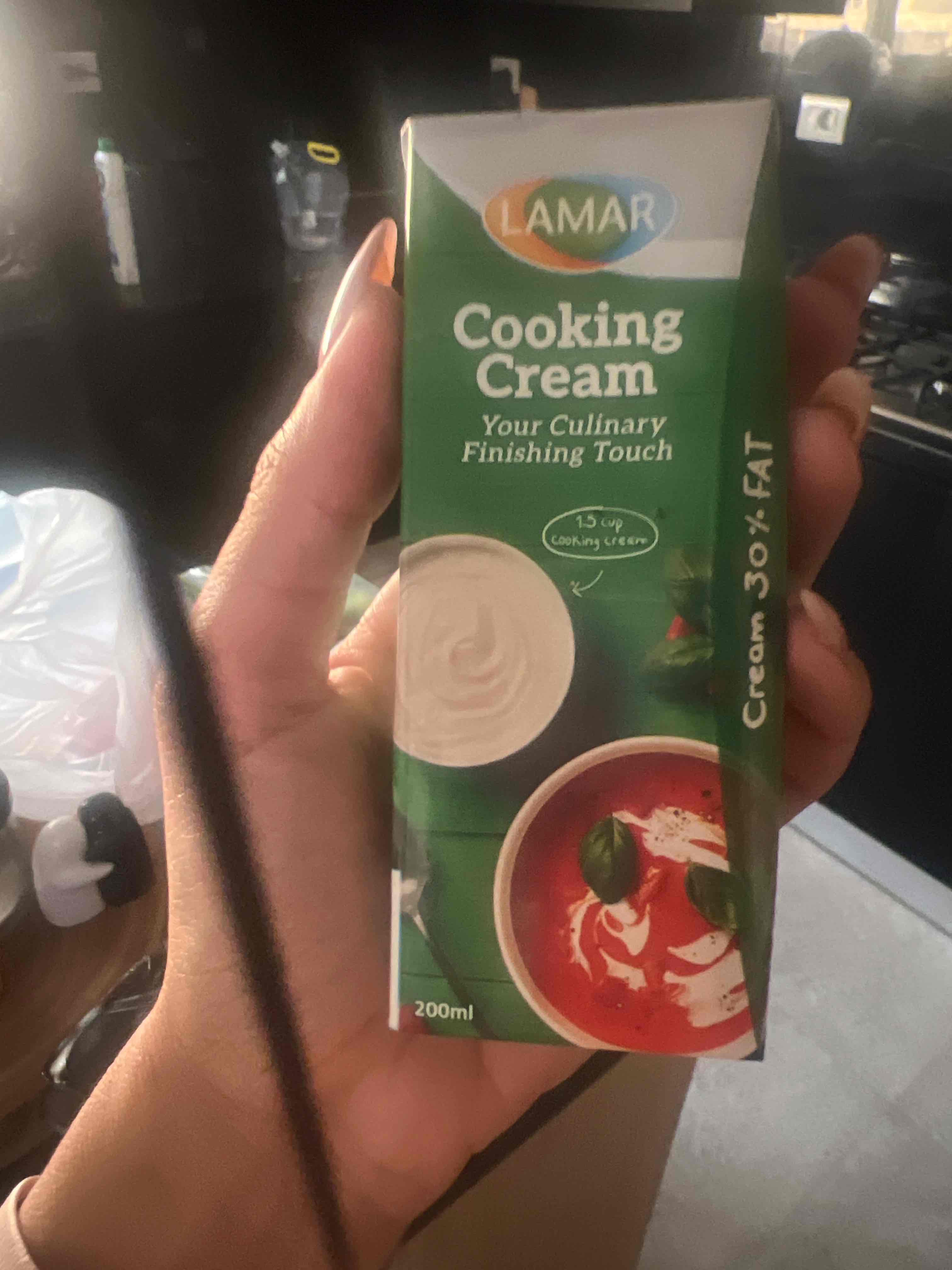 Cooking cream 