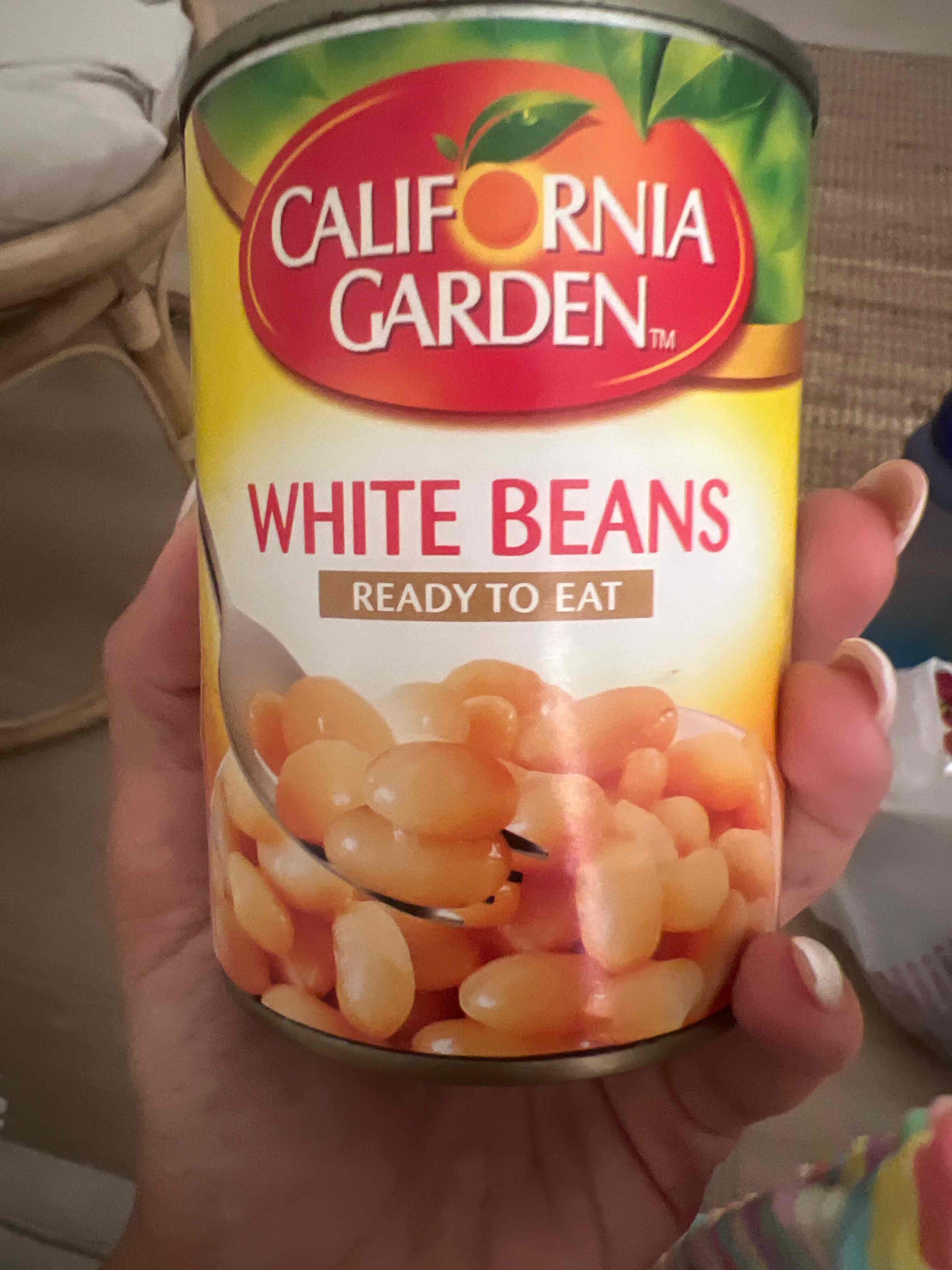White beans can