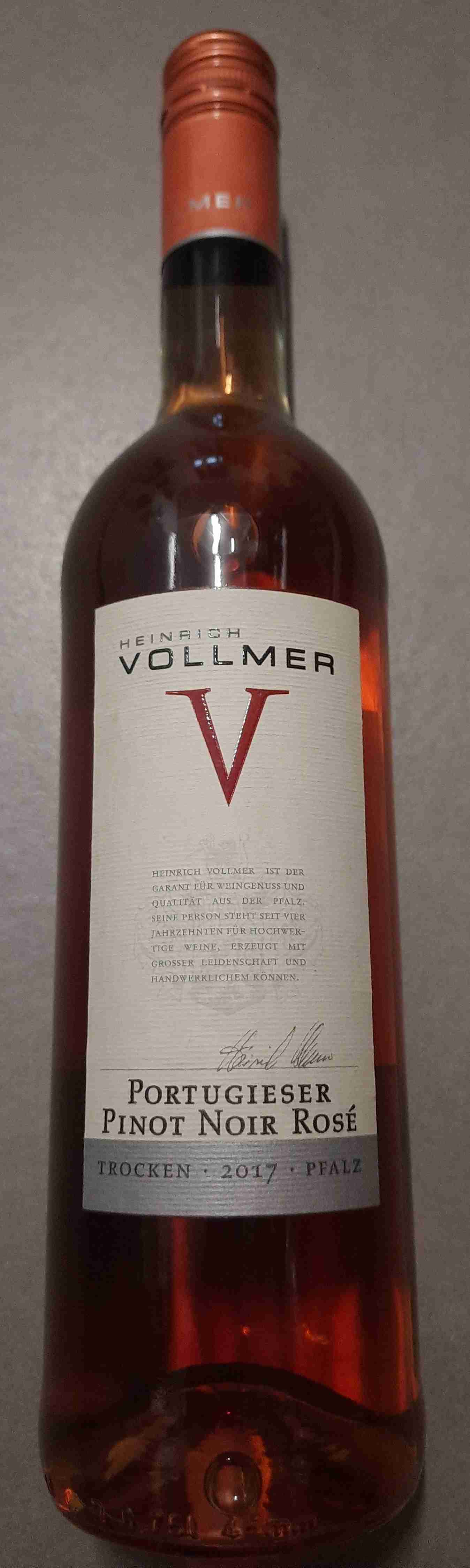 Rosé - Portugieser Pinot Noir 2017