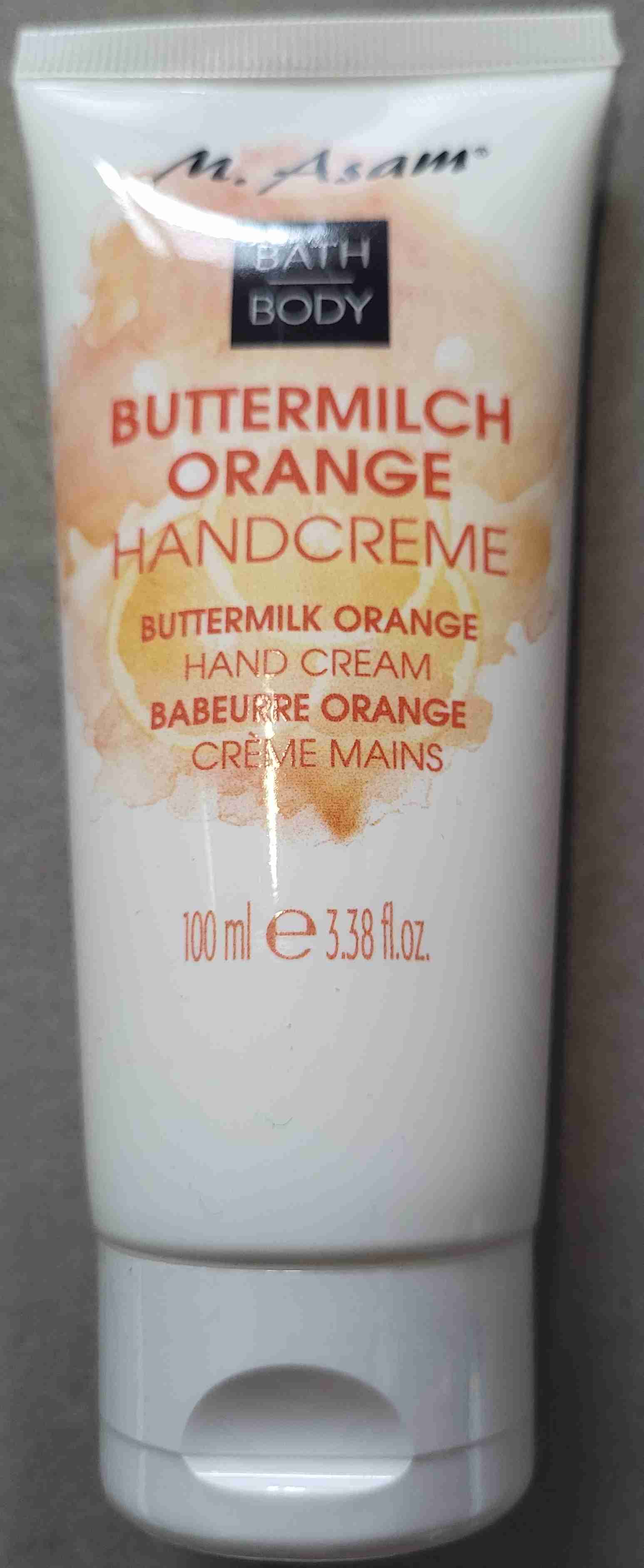 Buttermilch Orange Handcreme 