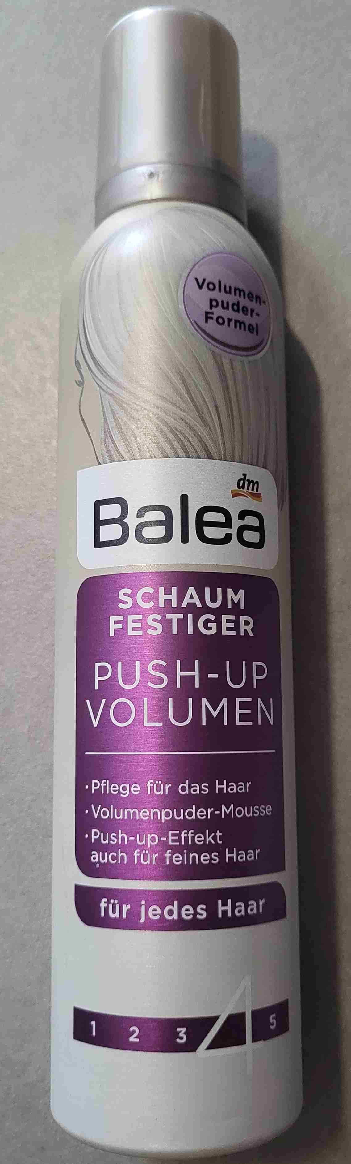 Schaumfestiger Push-up Volumen