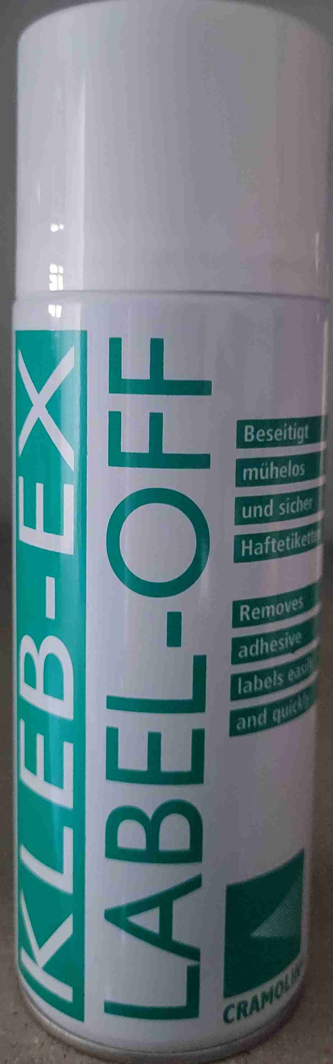 Kleb-Ex Label-Off Spray