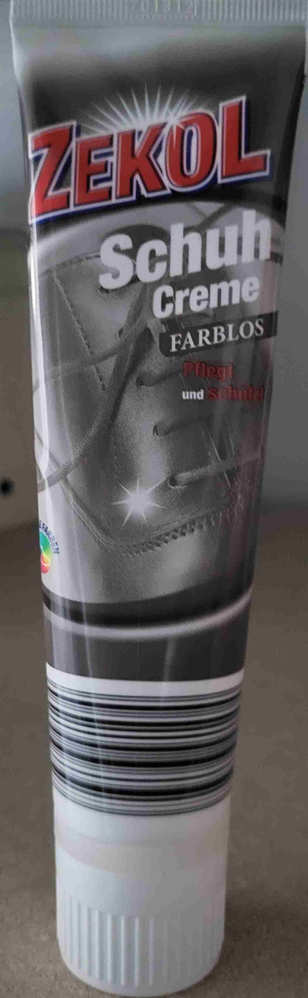 Schuh Creme farblos