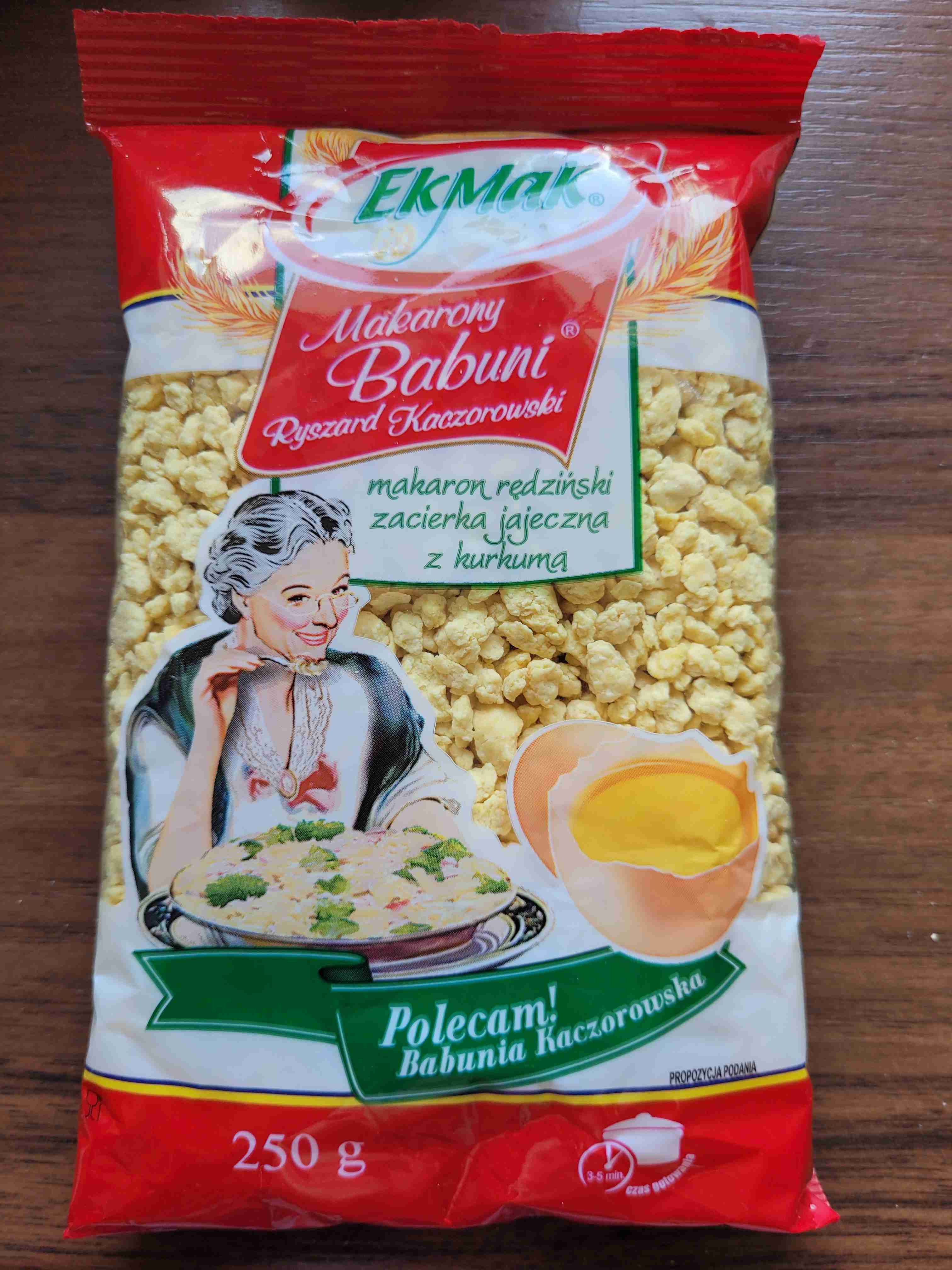 Makaron rędziński zacierka