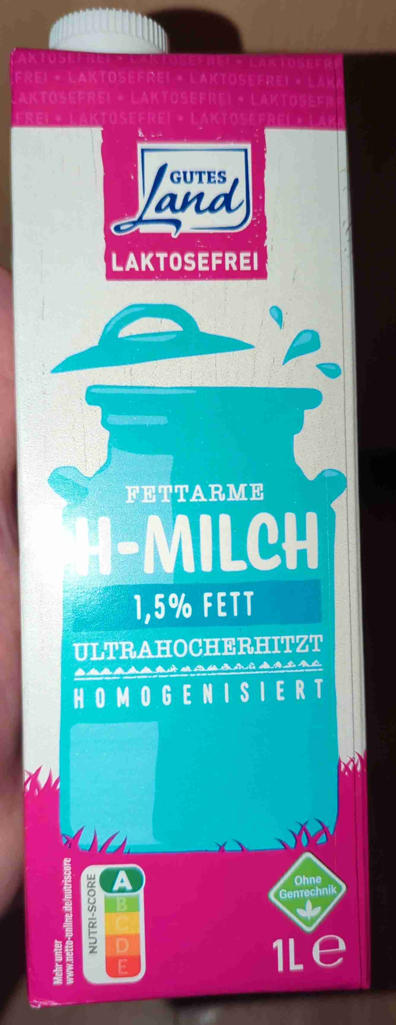 H-Milch 1,5% Laktosefrei