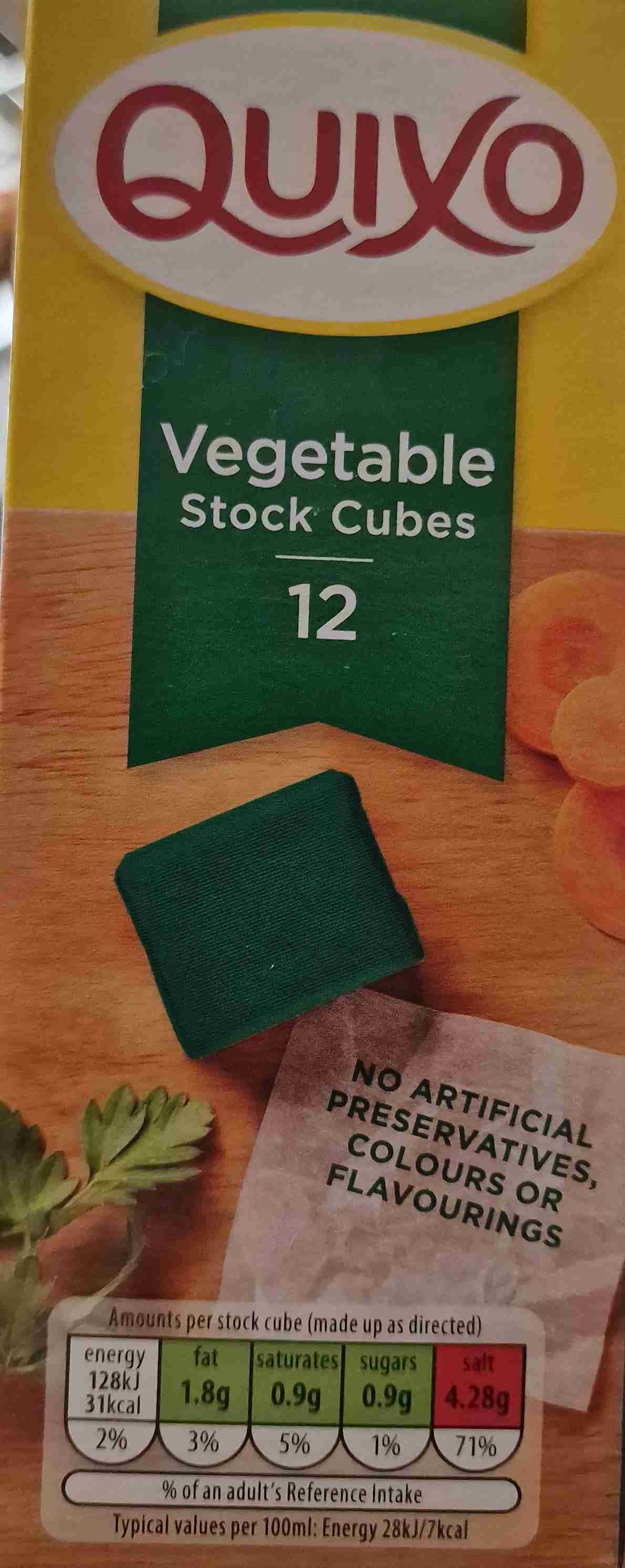 Vegetable stocks
